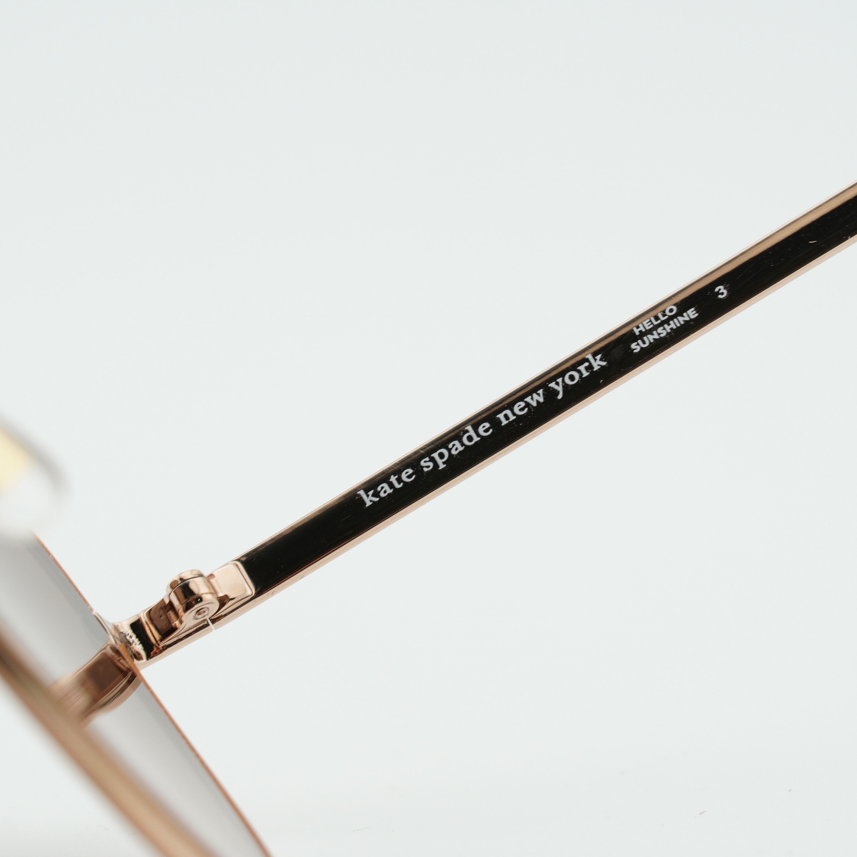 Kate Spade Kate Spade MARYAM/G/S 0AU2 G4 Sunglasses Gold Butterfly Fram Size ONE SIZE - 4 Thumbnail