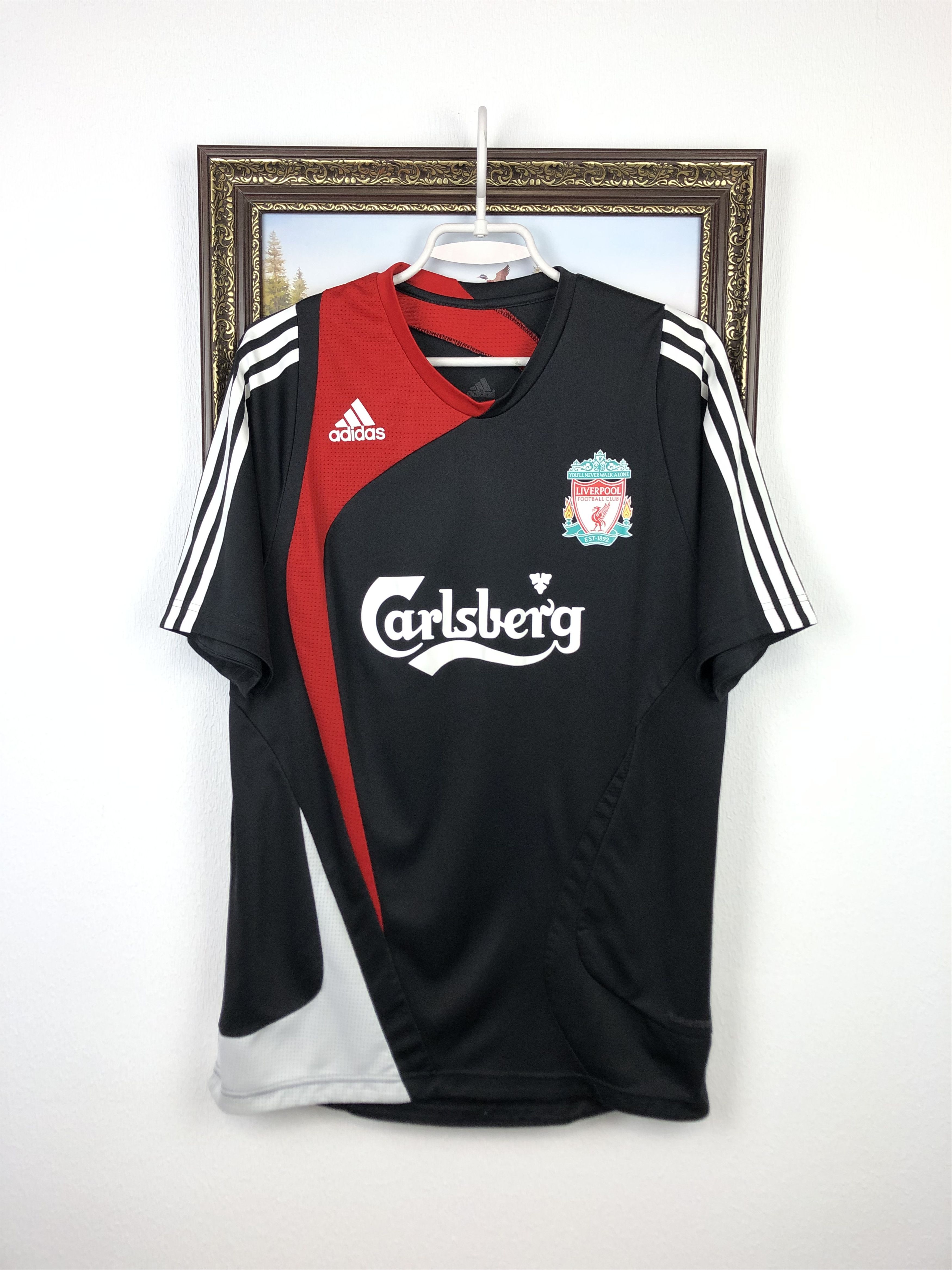 Adidas Vintage Adidas Liverpool Football Train Shirt Soccer Jersey Size US M / EU 48-50 / 2 - 1 Thumbnail