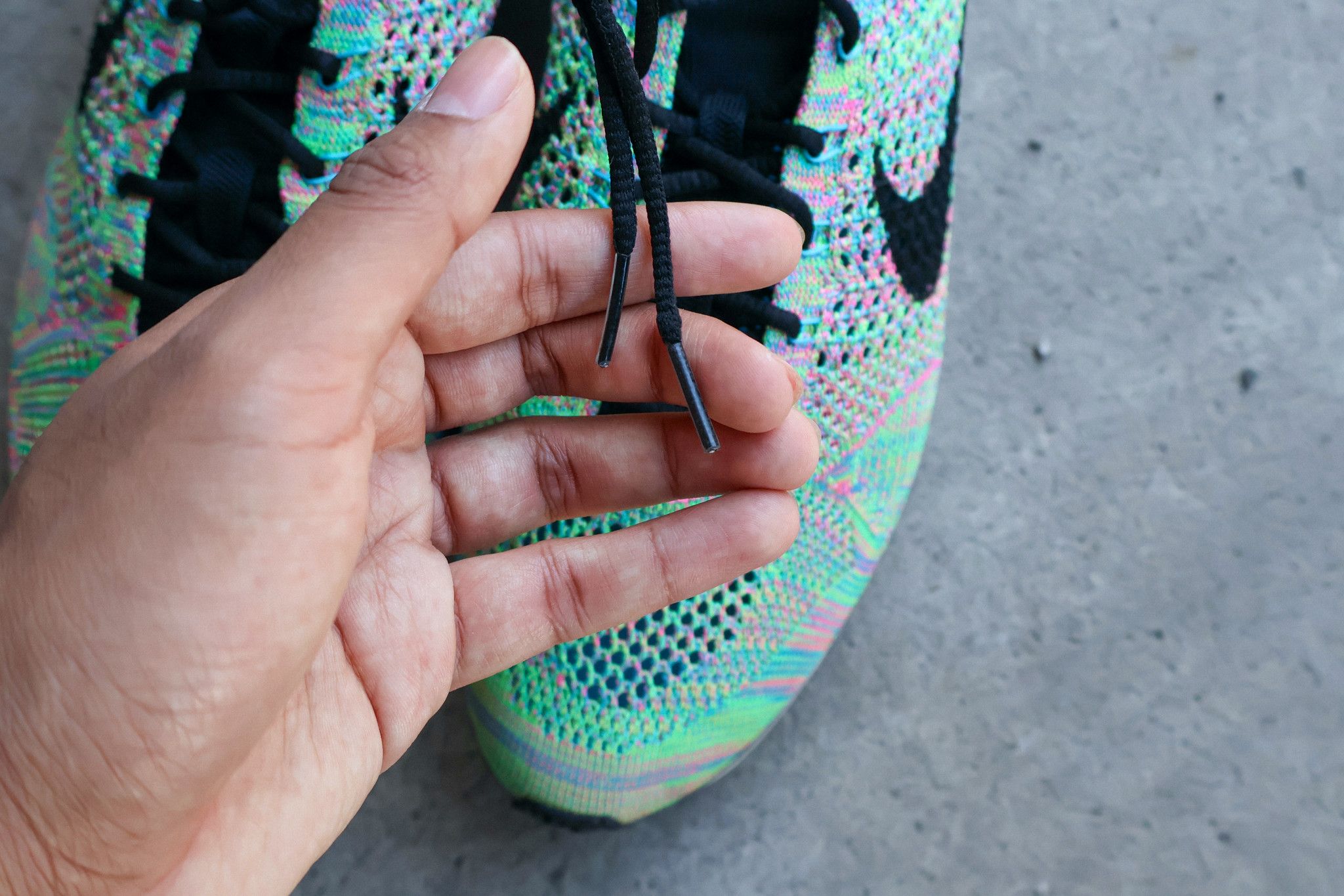 Nike Flyknit Racer 'Multi-Color' 2015 Size US 13 / EU 46 - 5 Thumbnail