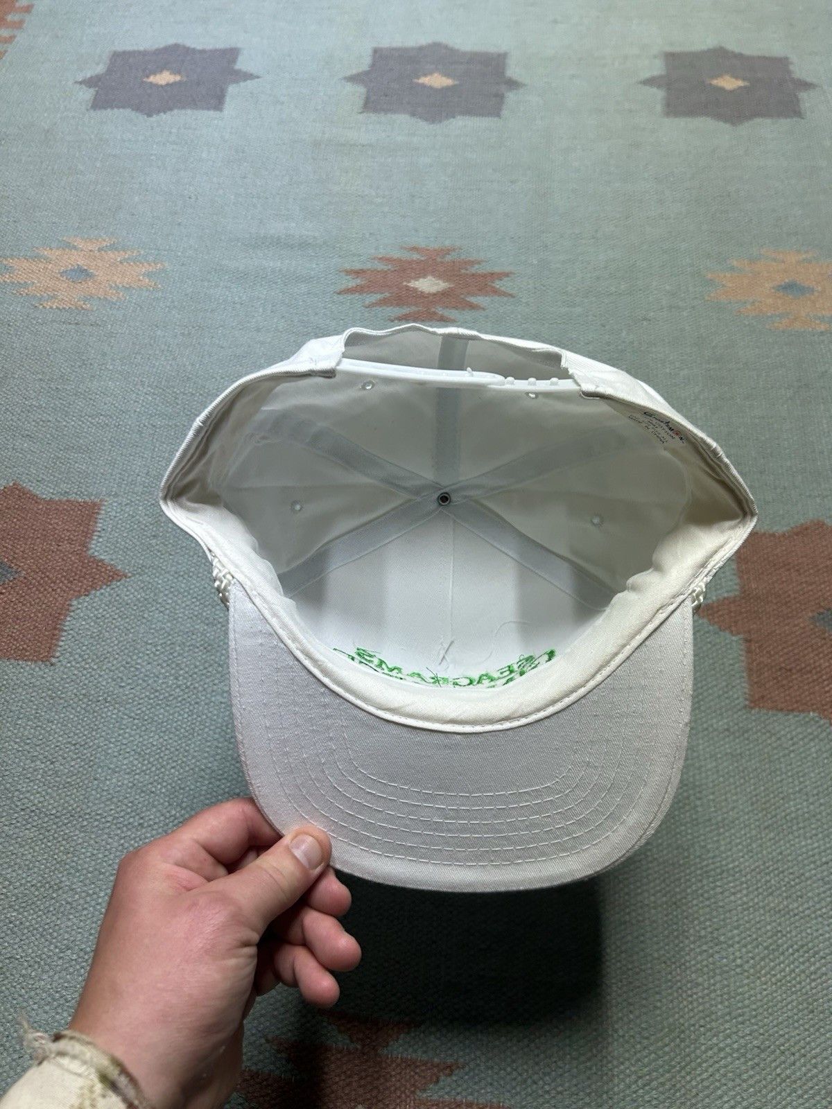 Vintage Vtg hat Seagram’s gin & juice alcohol embroidered hip hop Size ONE SIZE - 6 Thumbnail