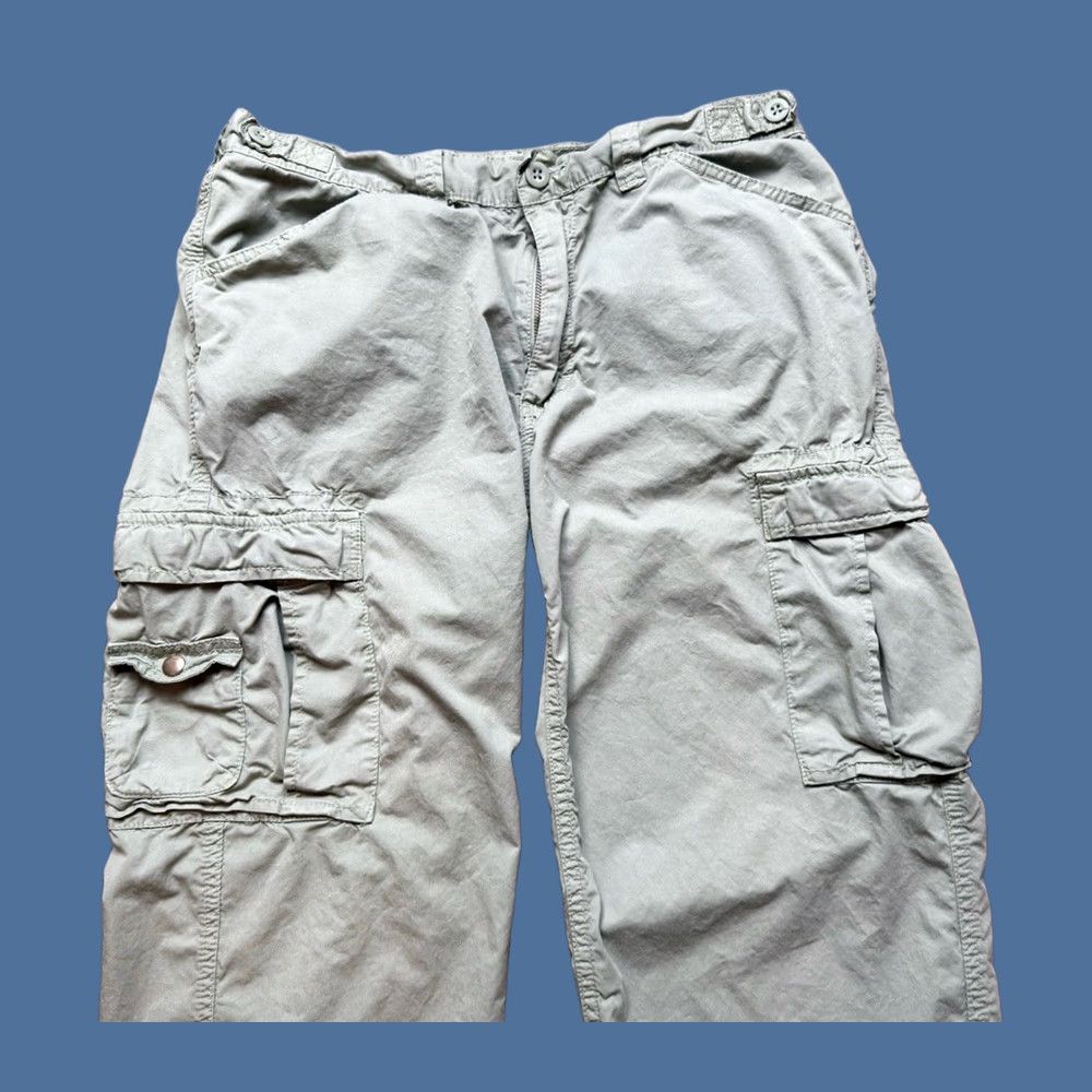 Polo Ralph Lauren VINTAGE Polo Ralph Lauren Cargo Paratrooper Pants Shoes? 34X32 Green Mens Straight 90s Army Utility Cotton Pants Size US S / EU 44-46 / 1 - 1 Thumbnail