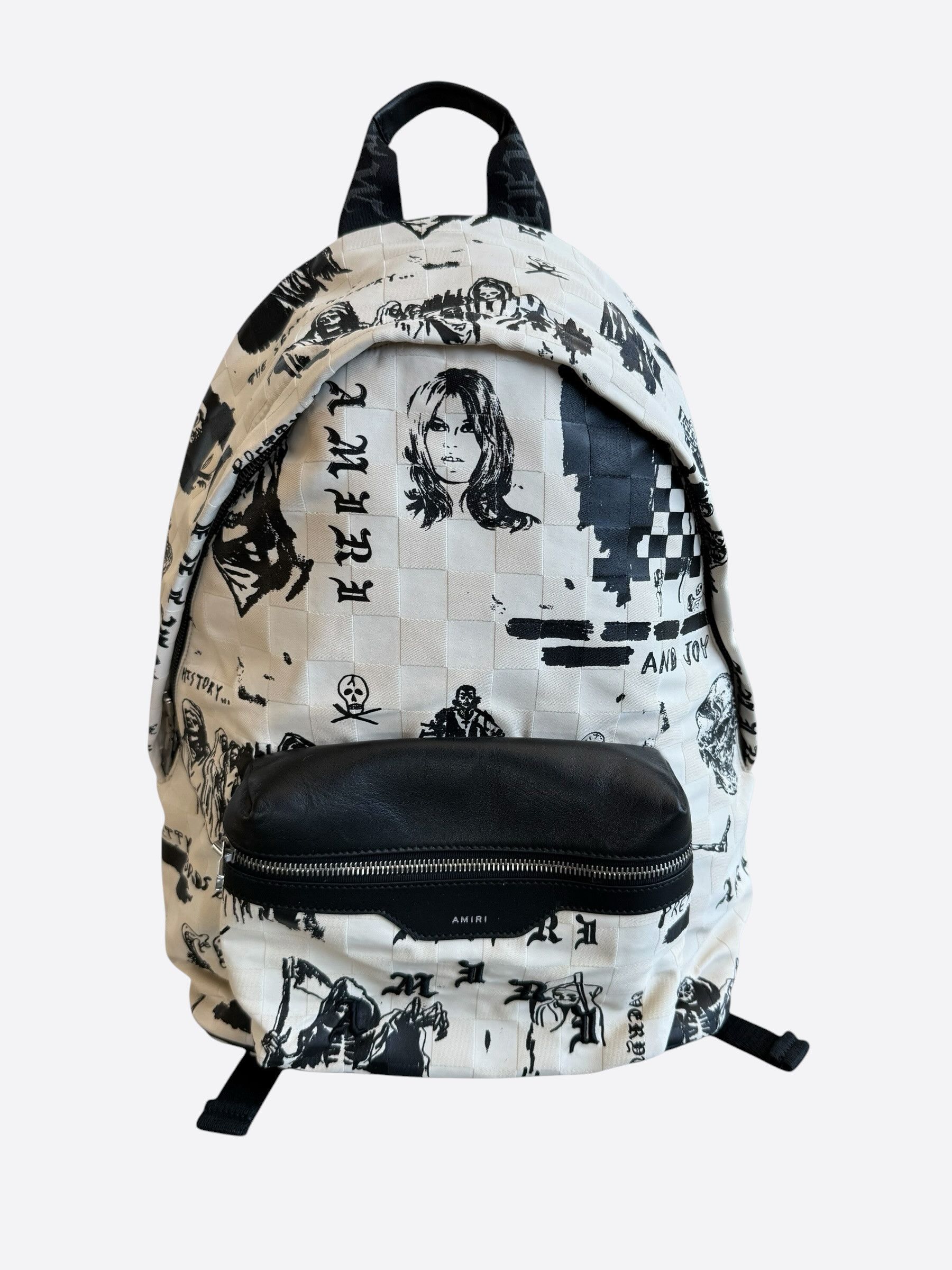 Amiri Amiri Wes Lang White & Sketch Graphic Backpack Size ONE SIZE - 1 Thumbnail