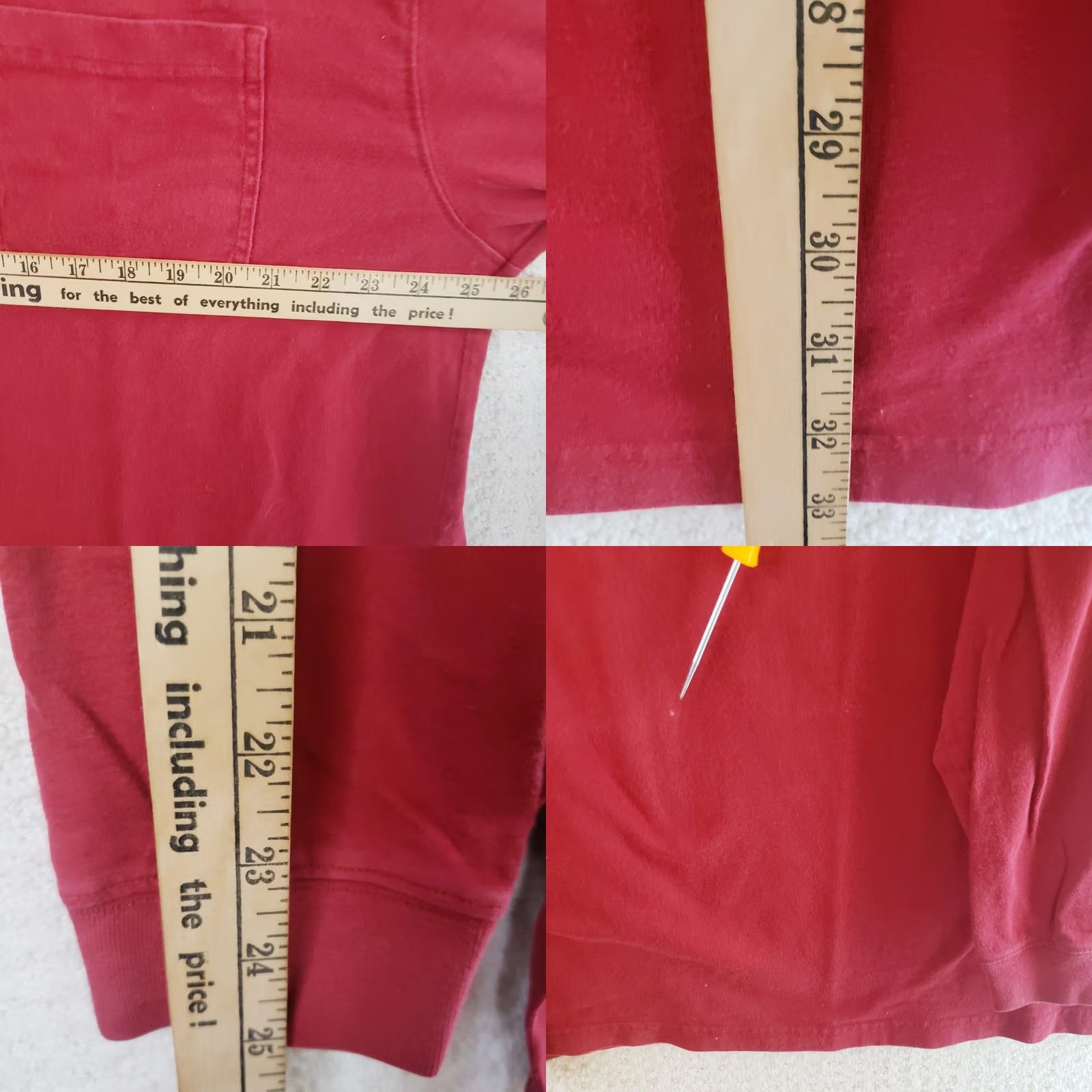 Vintage Duluth Tee Mens XL Red Longtail Men Cotton Crew Long Sleeve Relaxed Size US XL / EU 56 / 4 - 9 Thumbnail