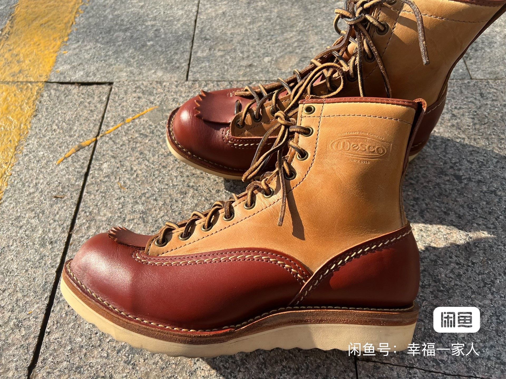 WESCO Wesco Jobmaster 9109 Work Boots Size US 9.5 / EU 42-43 - 1 Thumbnail