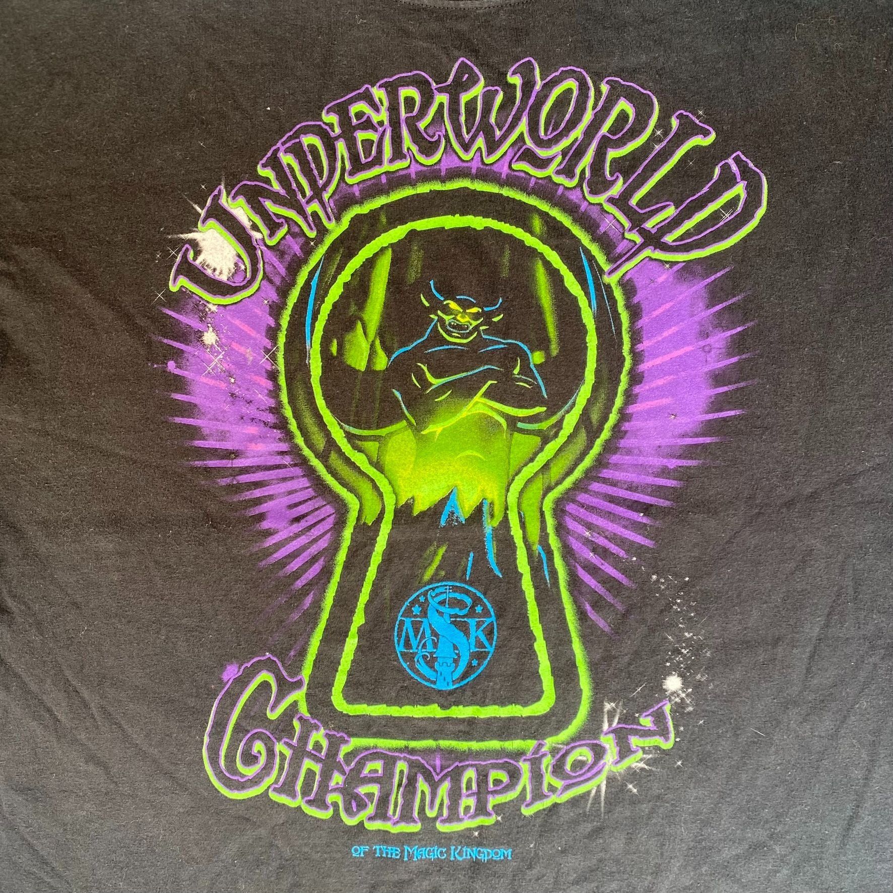Disney Vintage Y2K Underworld Demon Shirt Disney Movie Villain Tee Size US L / EU 52-54 / 3 - 3 Thumbnail