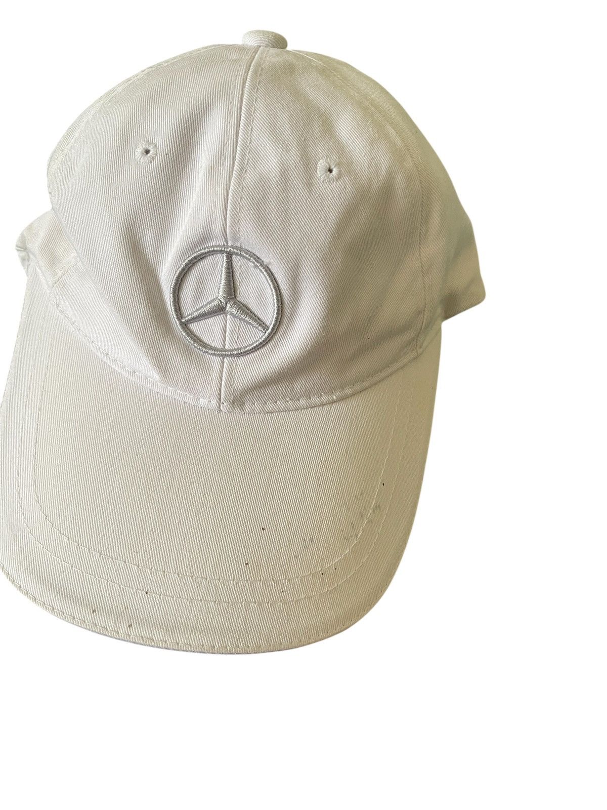 Mercedes-Benz Vintage Mercedes-Benz Embroidered Centre Logo Cap Size ONE SIZE - 7 Thumbnail