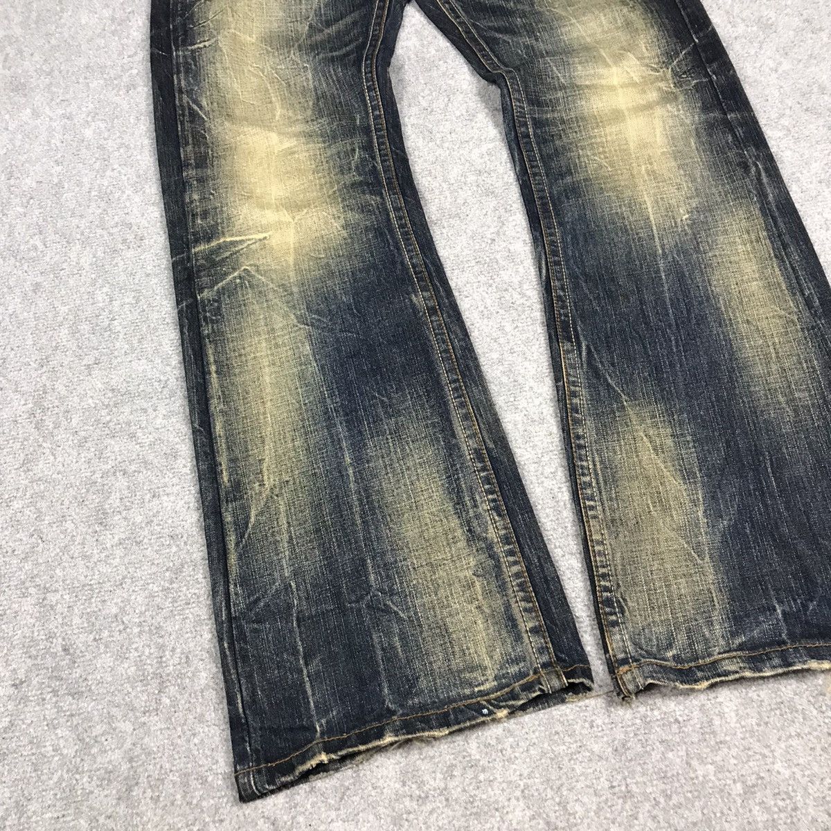 Hysteric Glamour × Japanese Brand × Vintage FALRE DENIM RED PERPER DENIM RUSTY BOOT CUT PANTS Size US 32 / EU 48 - 5 Thumbnail