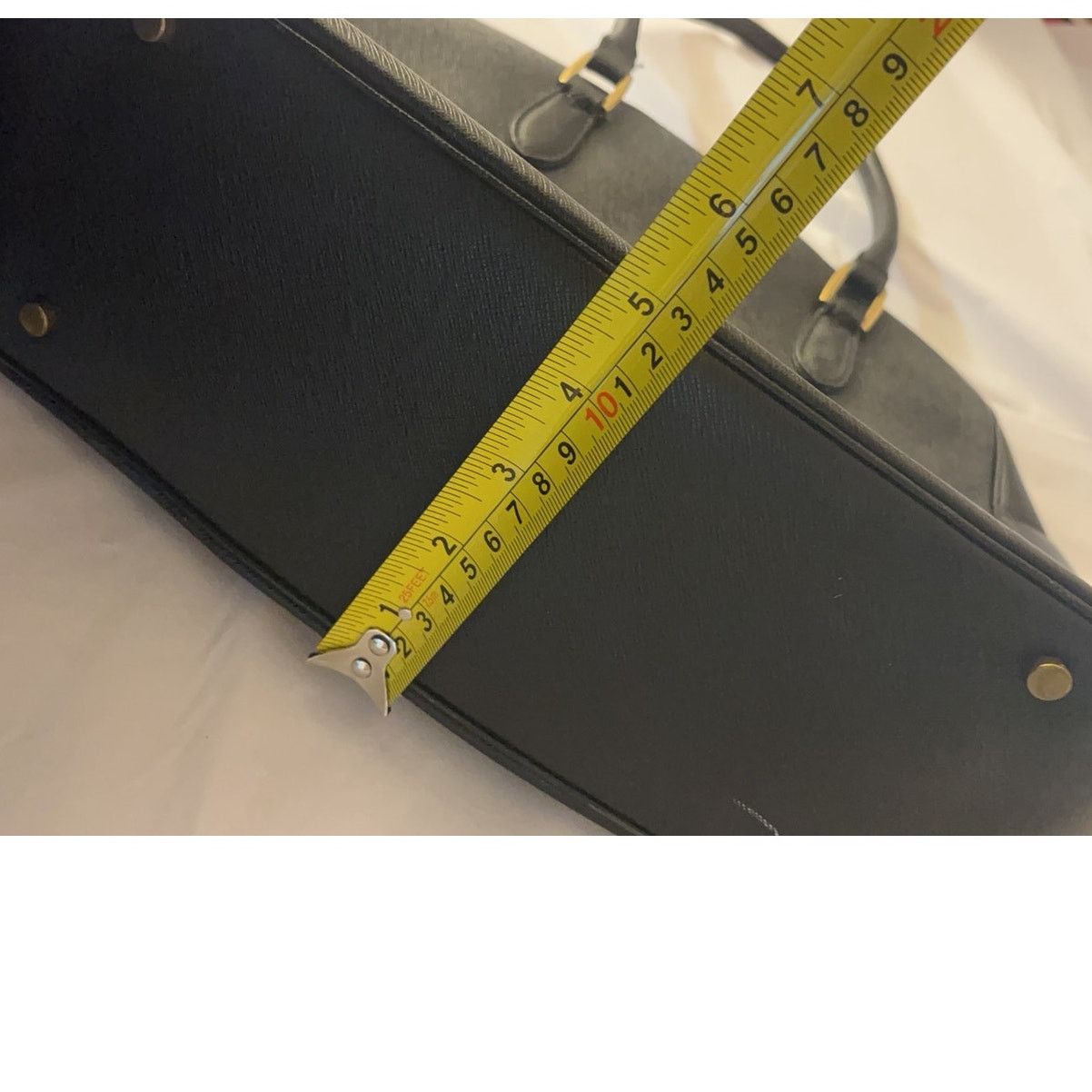Coach Vintage Coach Black Full-Grain Cowhide Top Handle Bag Size ONE SIZE - 12 Thumbnail