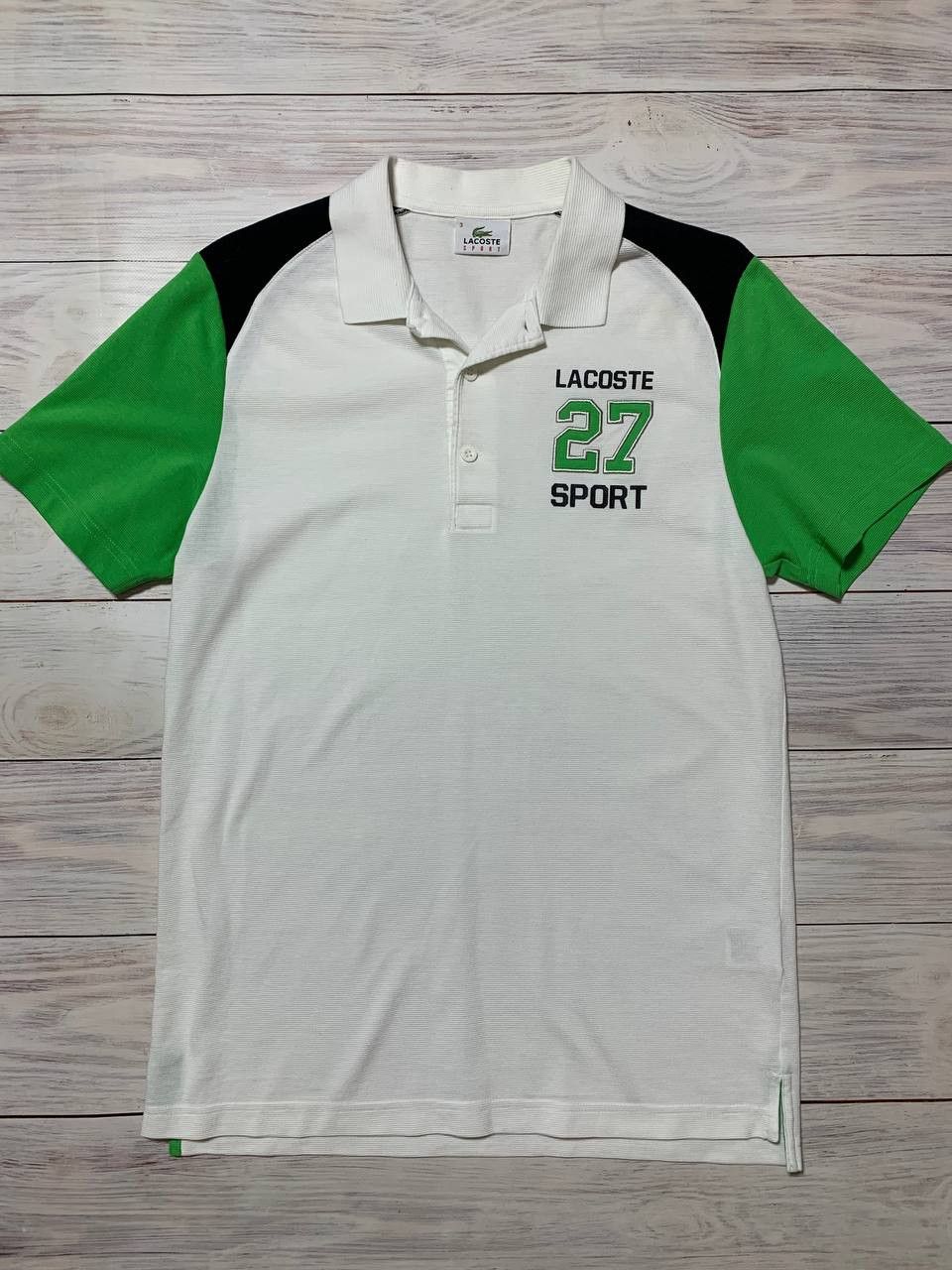 Lacoste 🐊Vintage Lacoste Sport Polo Shirt Short Sleeve Luxury 🐊 Size US M / EU 48-50 / 2 - 1 Thumbnail