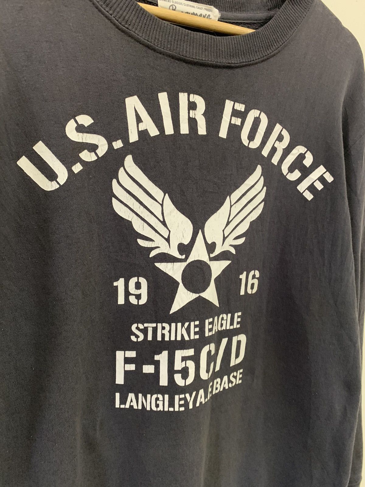 Japanese Brand Rare US AIR FORCE Sweatshirt Size US L / EU 52-54 / 3 - 4 Thumbnail