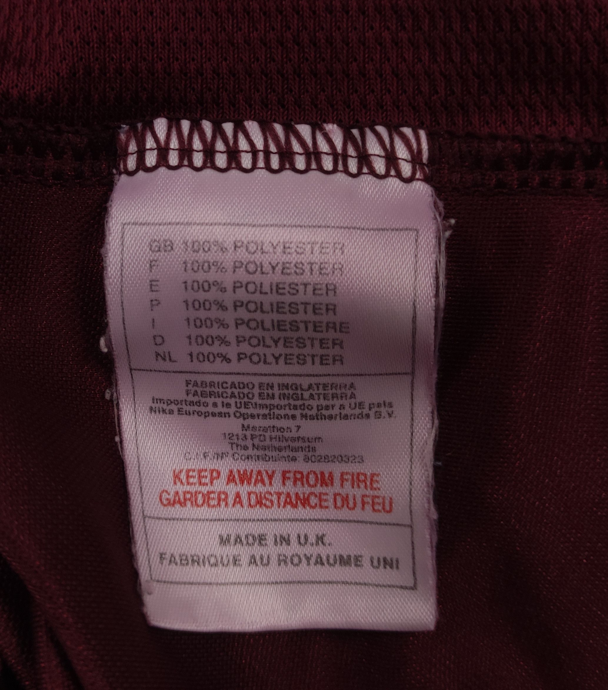 Puma Sparta Prague 2001 2002 2003 Nike Home LS Shirt Kit Trikot Size US S / EU 44-46 / 1 - 4 Thumbnail
