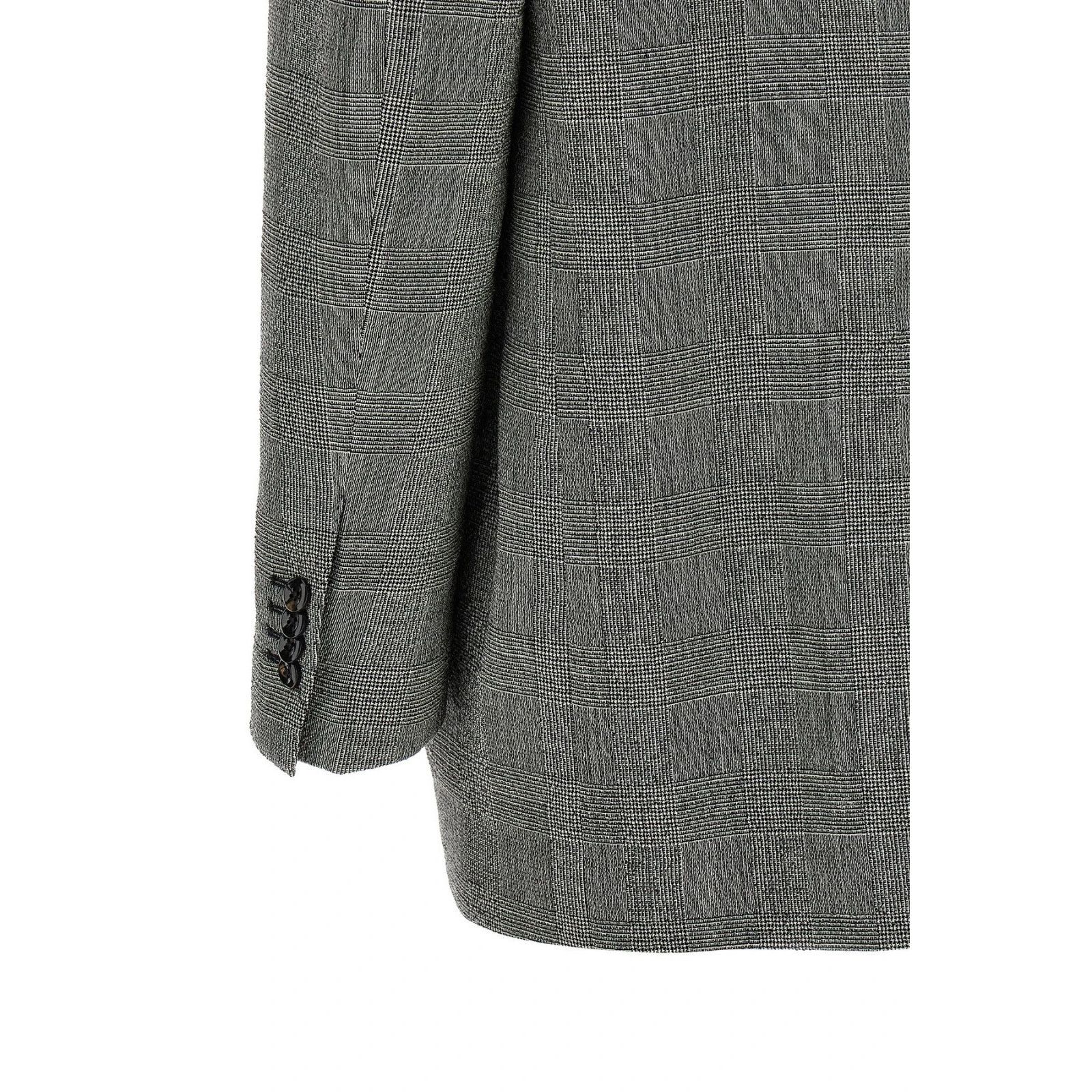 Tagliatore TAGLIATORE Gray Wool Cecily Blazer Jacket New & Authentic (W Size S / US 4 / IT 40 - 4 Thumbnail
