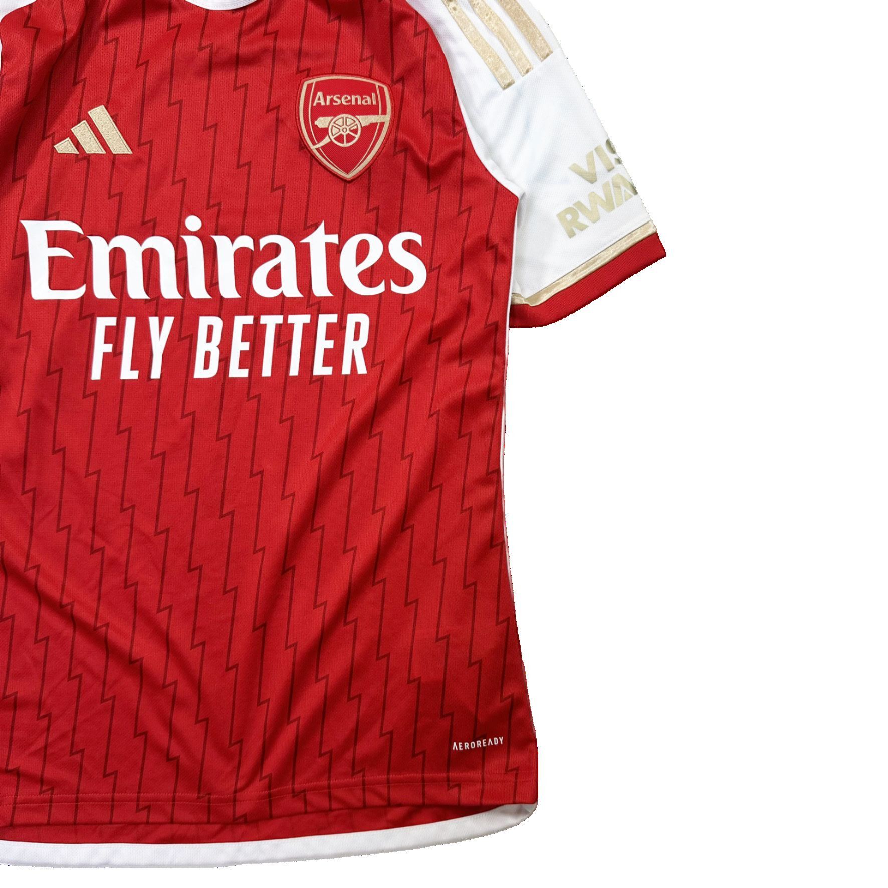 Vintage Authentic Adidas Arsenal Emirates Football Soccer Jersey Size US XS / EU 42 / 0 - 3 Thumbnail