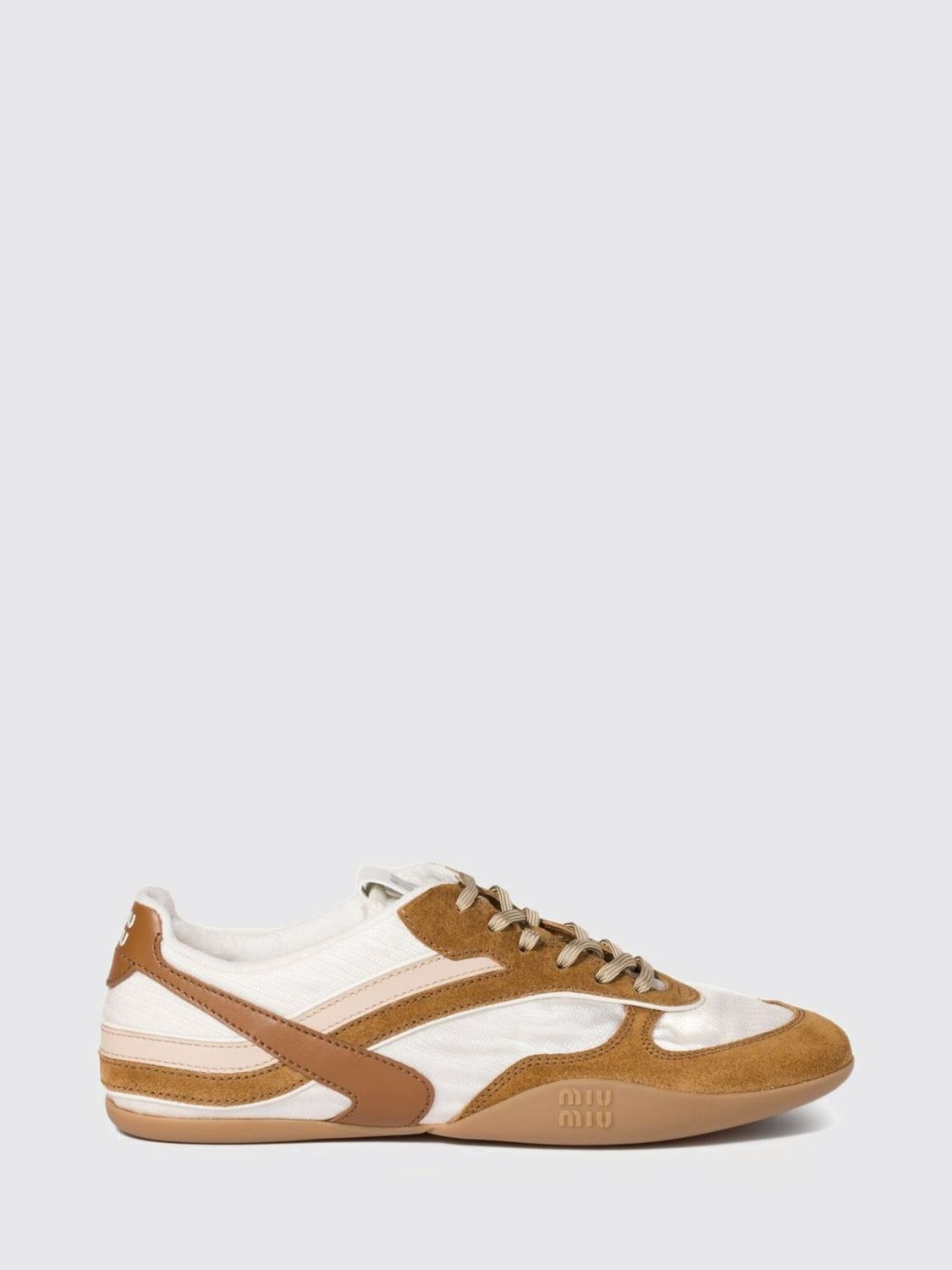 Miu Miu Miu Miu Sneakers Woman Brown Size US 9 / IT 39 - 1 Preview