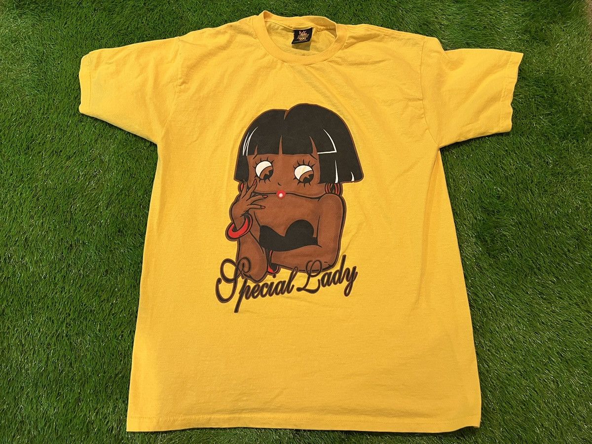 Vintage Vintage 90s Betty Boop Special Lady Shirt 1990s Ebony Tee Size US L / EU 52-54 / 3 - 1 Thumbnail