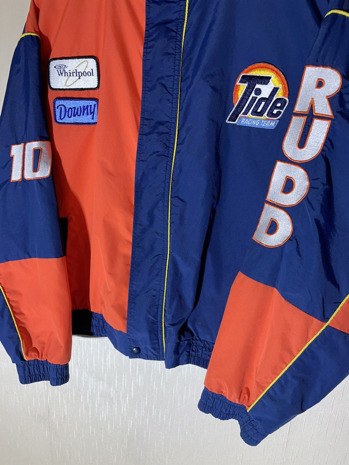 Vintage Tide racing team rudo 10 nascar jacket Size US L / EU 52-54 / 3 - 5 Thumbnail