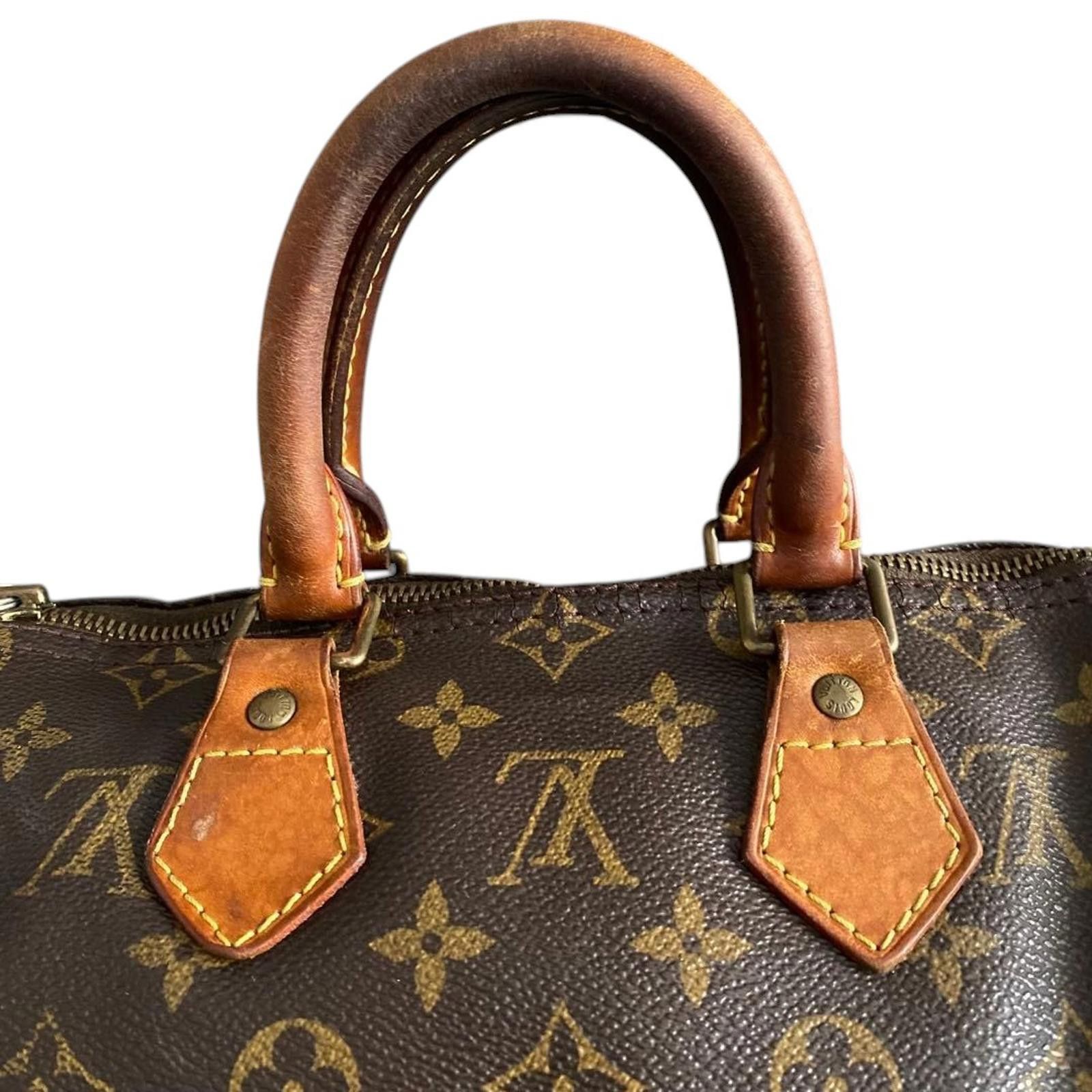 Louis Vuitton Louis Vuitton - Monogram Canvas Speedy 25 Handbag Size ONE SIZE - 4 Thumbnail