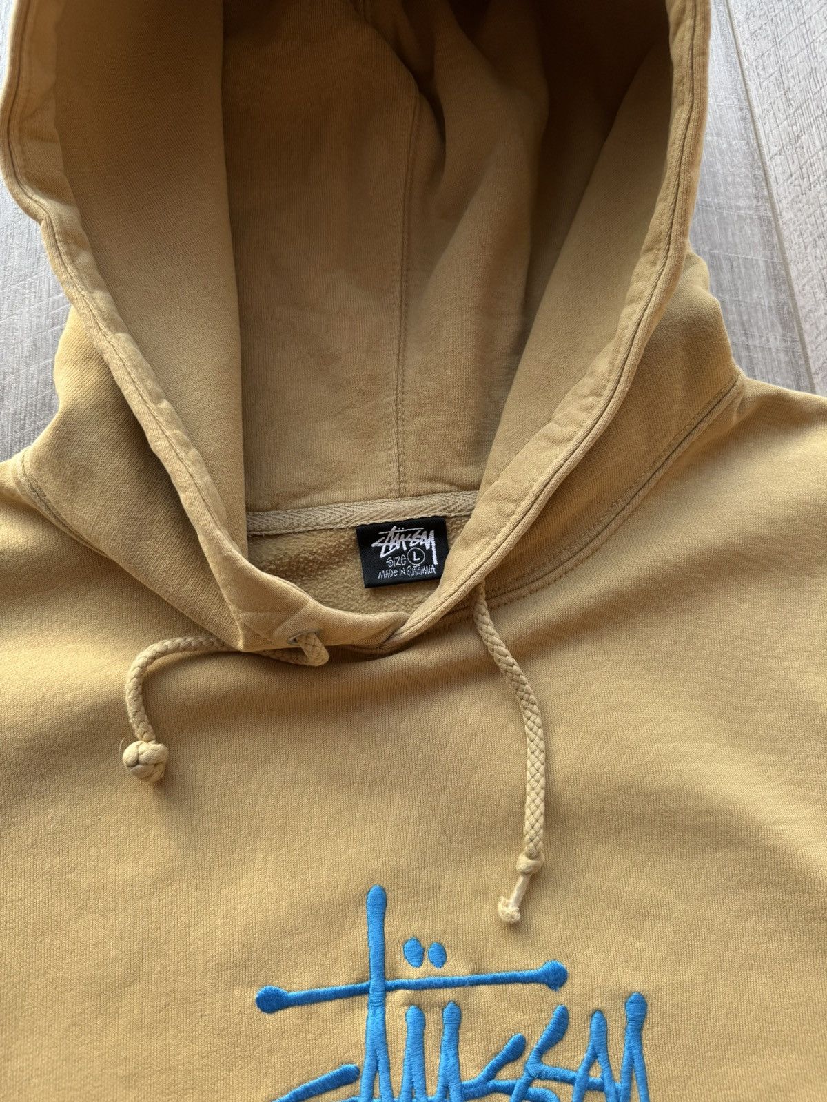 Stussy Stussy embroidered logo hoodie Size US L / EU 52-54 / 3 - 11 Thumbnail