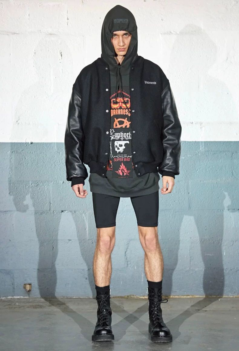 Vetements Vetements 20fall Show Wool Leather Jacket Size US XS / EU 42 / 0 - 7 Thumbnail