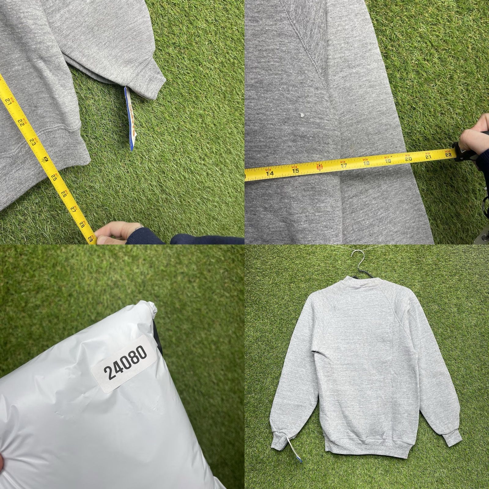 Russell Athletic VINTAGE Russell Athletic Super Weights Shirt Mens Small Gray 80s Crew Neck Sweatshirt NWT Size US S / EU 44-46 / 1 - 8 Thumbnail