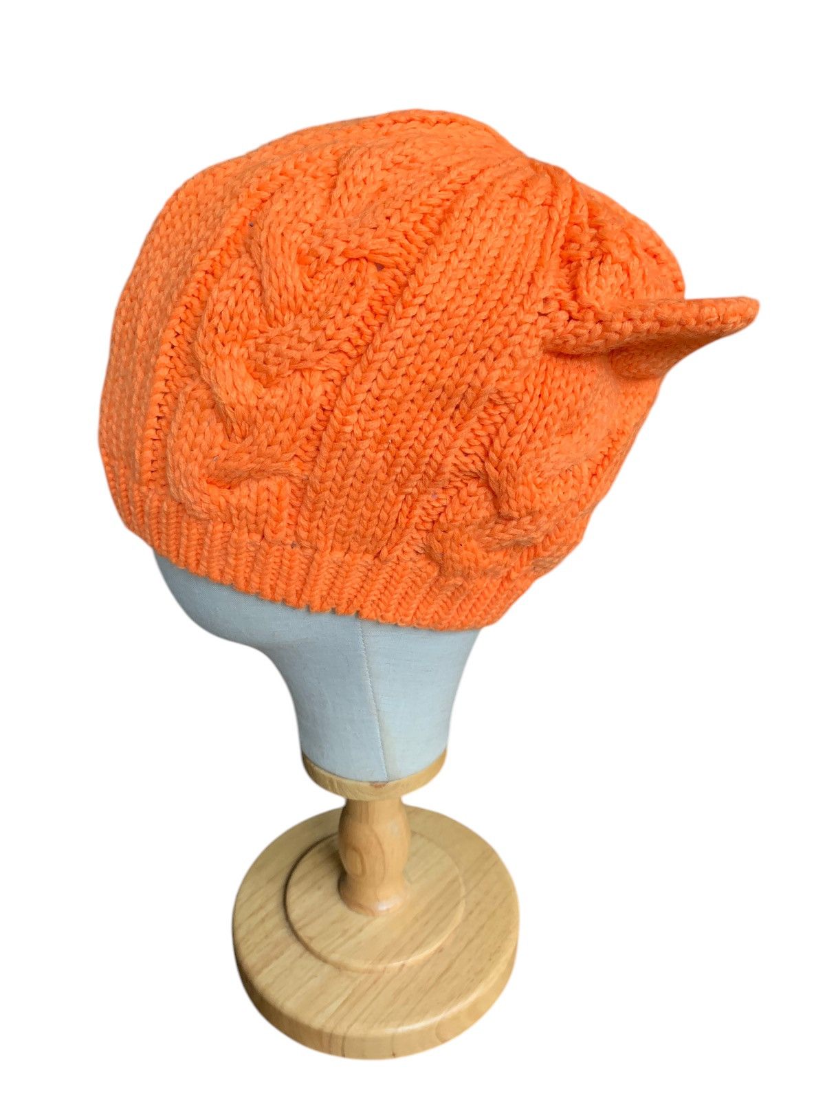 Japanese Brand × Kapital × Vintage Knitted Crochet Devil Horn Winter Sessions Beanie Hats Size ONE SIZE - 4 Thumbnail
