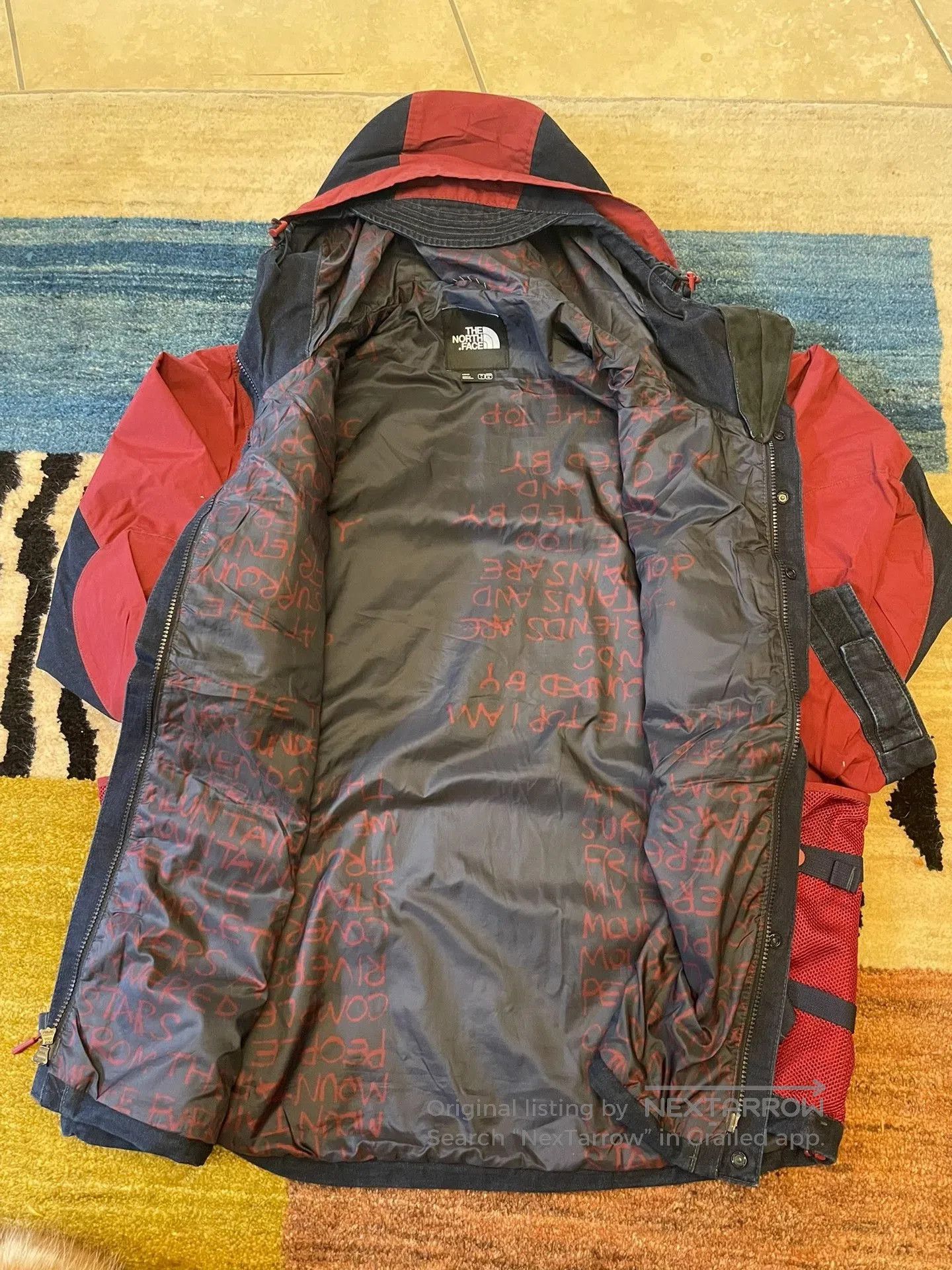The North Face The North Face Men's Red Blue Softshell Jacket. Size US XL / EU 56 / 4 - 5 Thumbnail