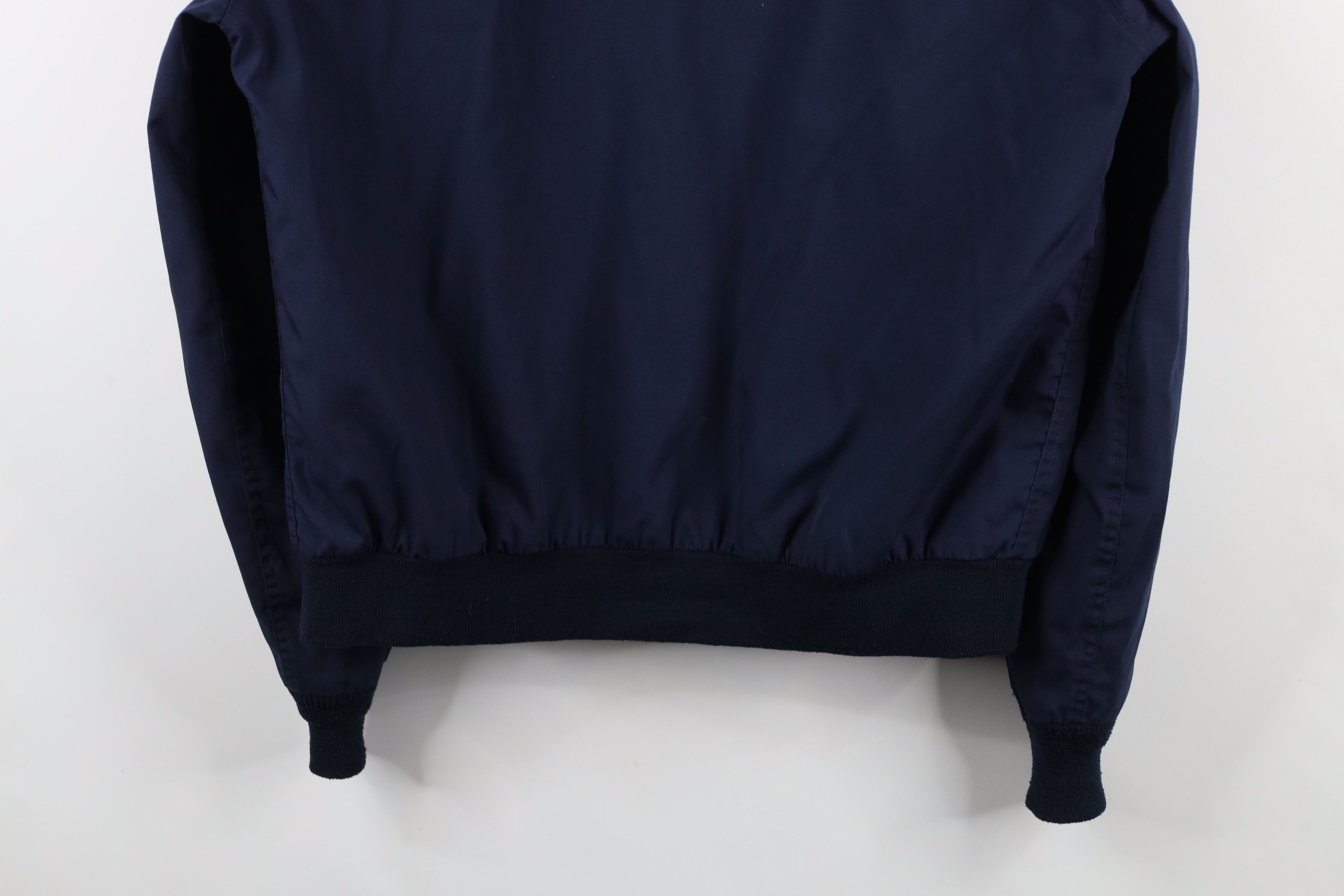 Vintage Vintage 70s Streetwear Flannel Lined Bomber Jacket Blue USA Size US L / EU 52-54 / 3 - 13 Thumbnail