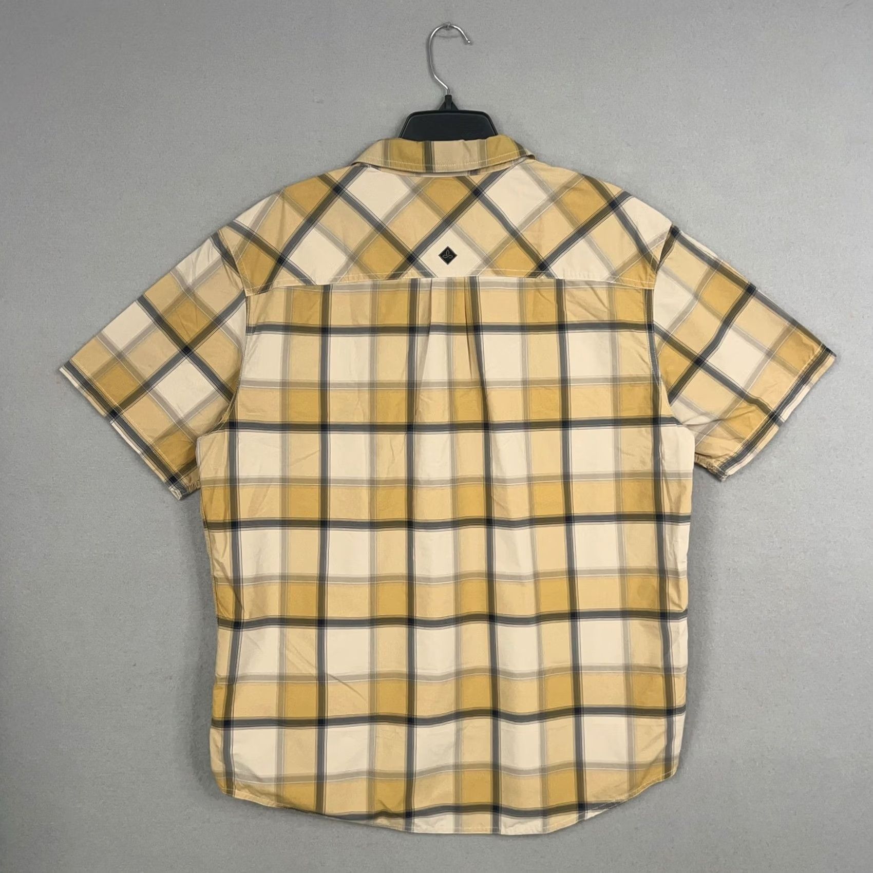 Prana prAna Shirt Mens XL Yellow Plaid Button-Up Short Sleeve Outdoor Hiking Gorp Camp Mens XL Yellow Plaid Button-Up Short Sleeve Outdoor Hiking Gorp Camp Size US XL / EU 56 / 4 - 6 Thumbnail
