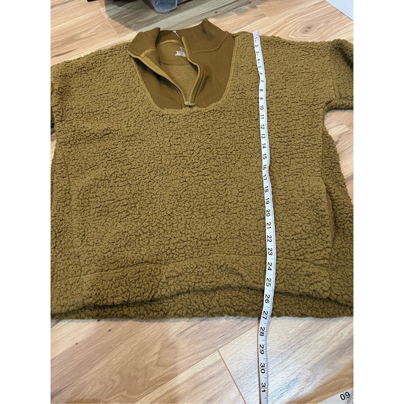 Other Aerie NWOT half zip mustard yellow long sleeve Sherpa sweatshirt Sz Small Size S / US 4 / IT 40 - 8 Thumbnail