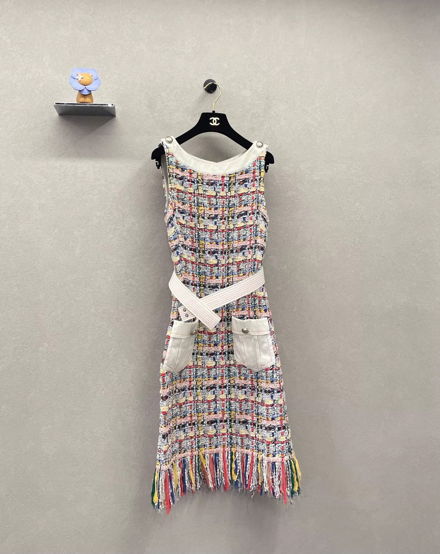 Chanel Chanel Runway Star Tassel Colorful Tweed Dress Size XS / US 0-2 / IT 36-38 - 3 Thumbnail