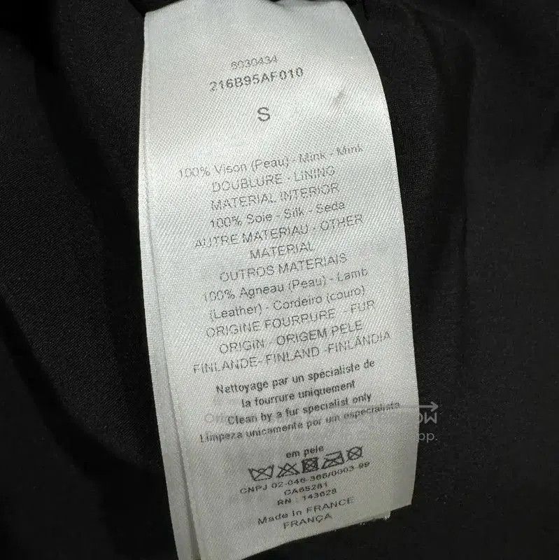 Dior Dior Black Mink Fur Women's Jacket Size S . Size S / US 4 / IT 40 - 6 Thumbnail