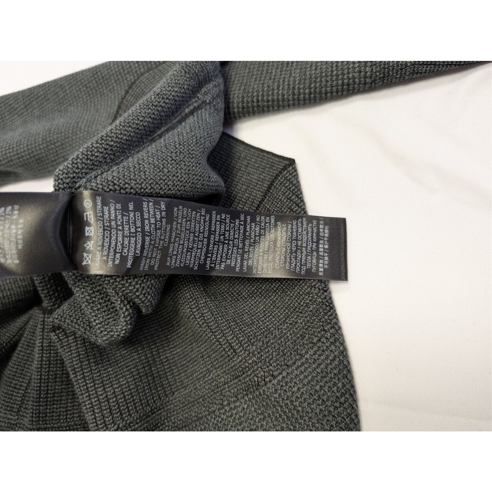 Tom Ford o1rshd1 Knitwear Polo Shirt Knitted in Grey 46 Size US S / EU 44-46 / 1 - 18 Thumbnail