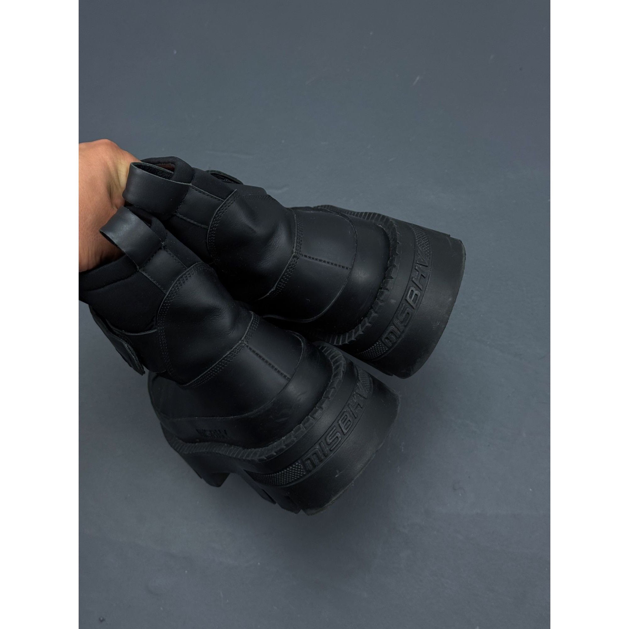 Misbhv Misbhv black rubber duck boots Size US 8 / EU 41 - 8 Thumbnail