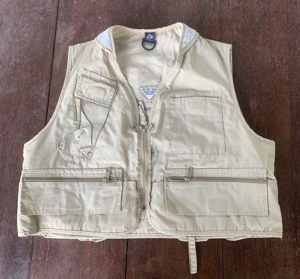Columbia × Vintage Vintage Columbia multi pocket fishing gear outdoor vest Size US L / EU 52-54 / 3 - 4 Thumbnail