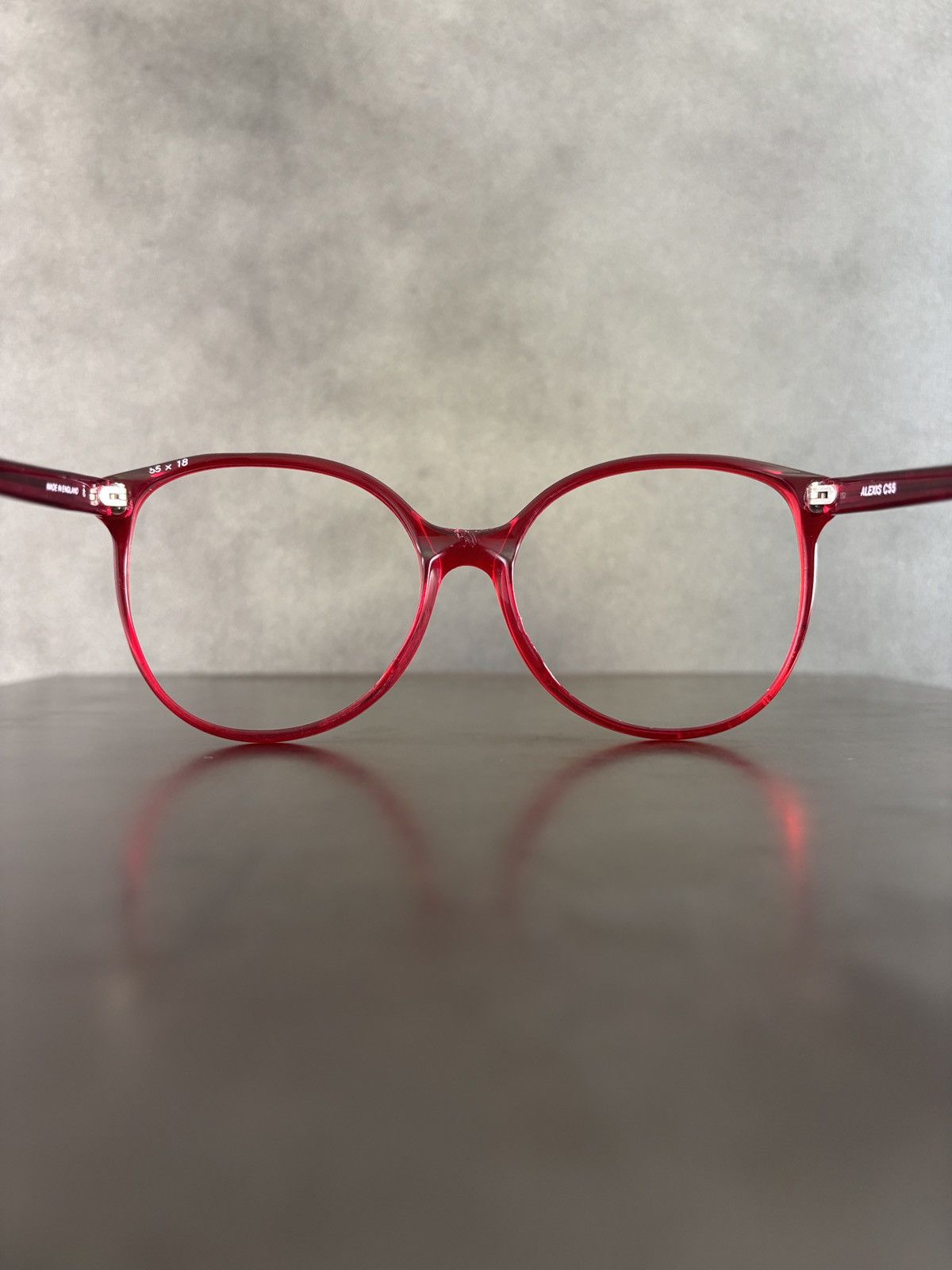 Vintage 1980s Granny Glasses Vintage Made in England Oversized Frame Size ONE SIZE - 9 Thumbnail