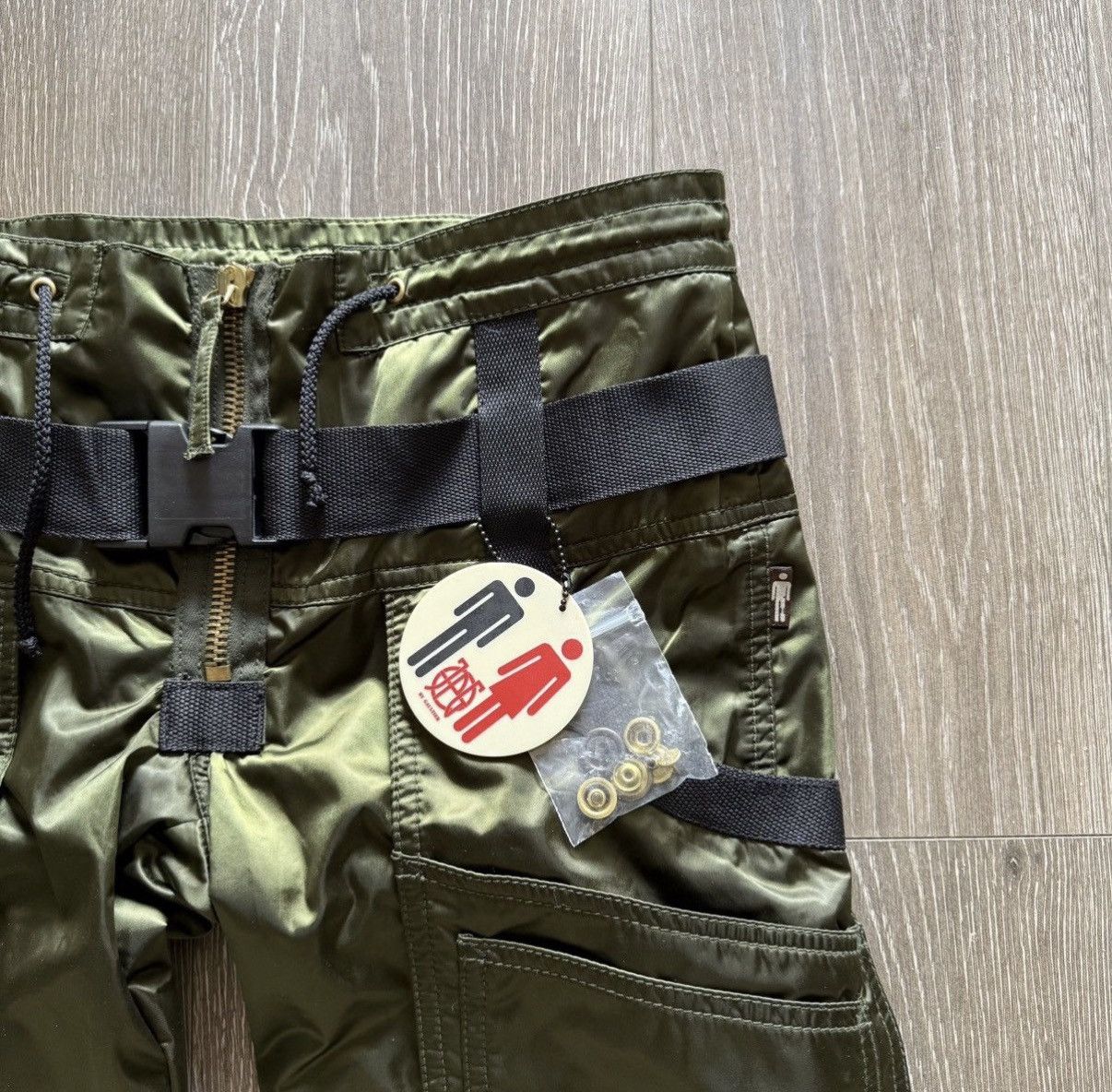 Jean Paul Gaultier Gaultier AW03 Parachute Bondage Cargos Size US 30 / EU 46 - 3 Thumbnail
