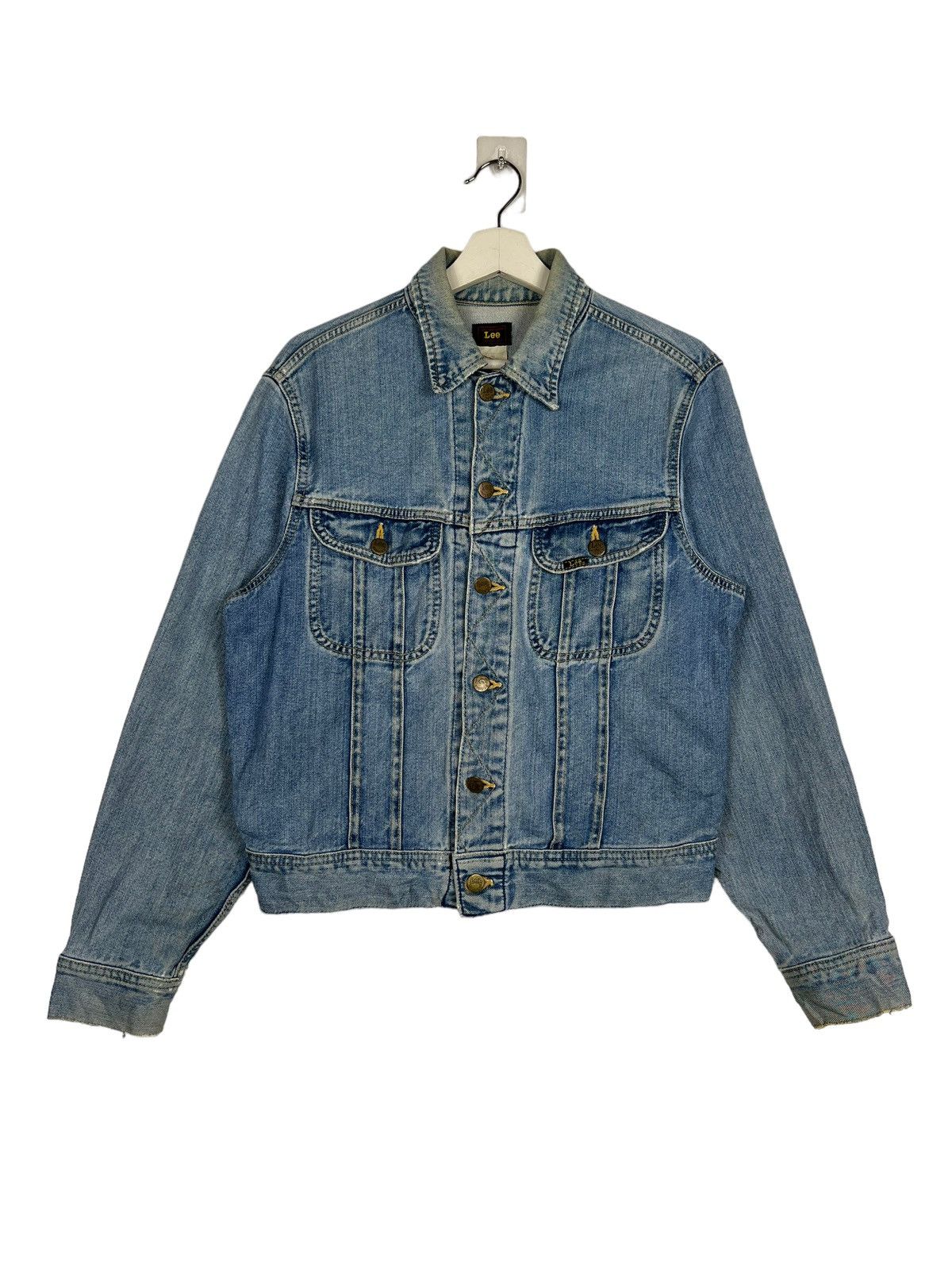 Lee 🔥 VINTAGE LEE TRUCKER DENIM JACKET Size US M / EU 48-50 / 2 - 2 Thumbnail