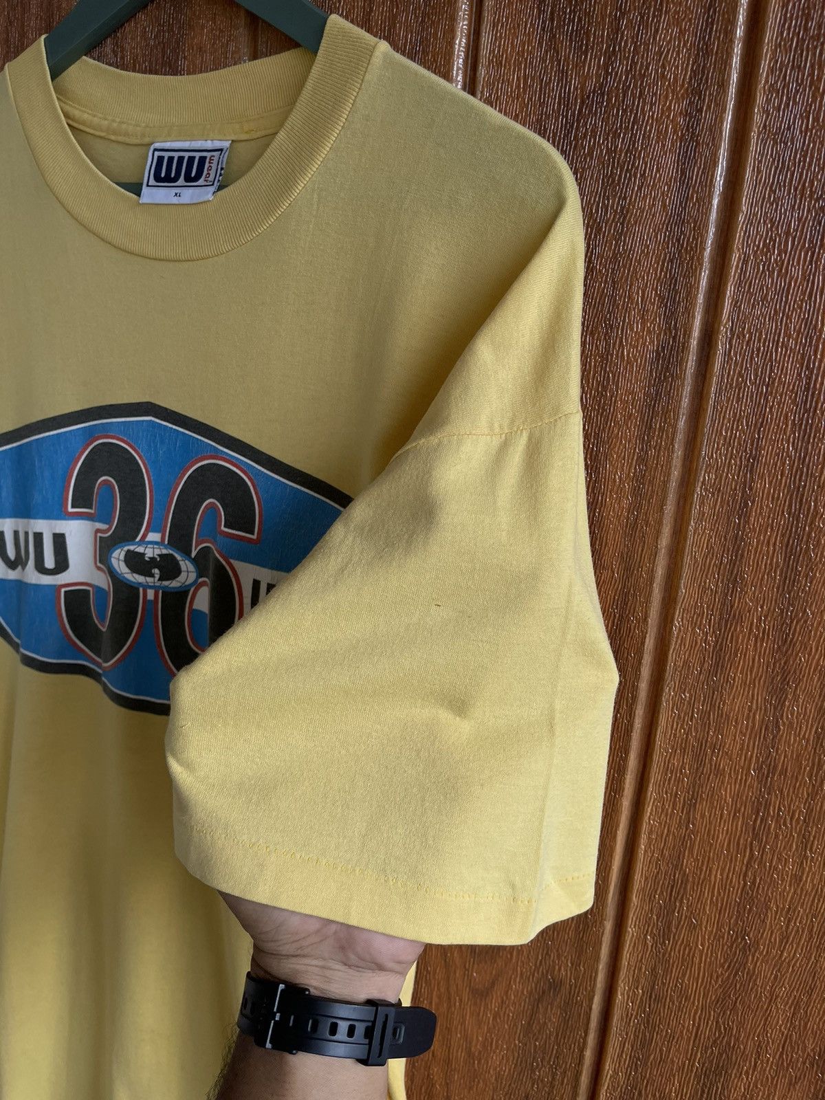 Wu-Tang Clan RAREST‼️Vintage’90s Rapper🔥Wu-tang Clan🔥Big Logo Tshirt Size US XL / EU 56 / 4 - 4 Thumbnail