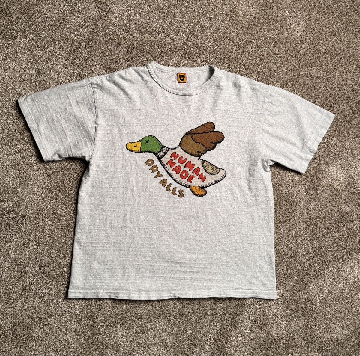 Human Made × Kaws HUMAN MADE X KAWS “DRY ALLS” SLUB GRAPHIC TEE Size US L / EU 52-54 / 3 - 1 Thumbnail