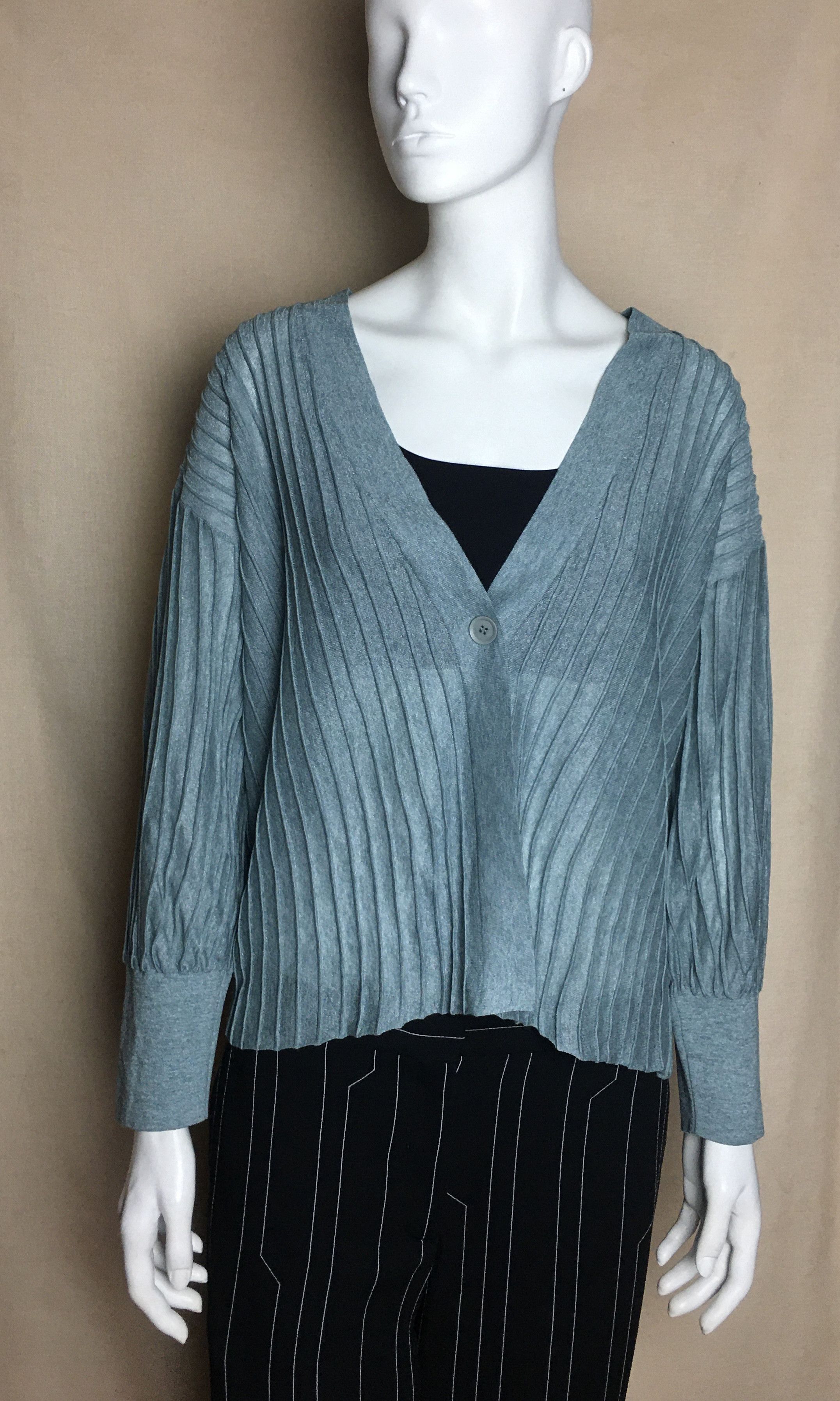 Other Falconeri Italy Turquoise Knit Cardigan Size L Size L / US 10 / IT 46 - 1 Thumbnail