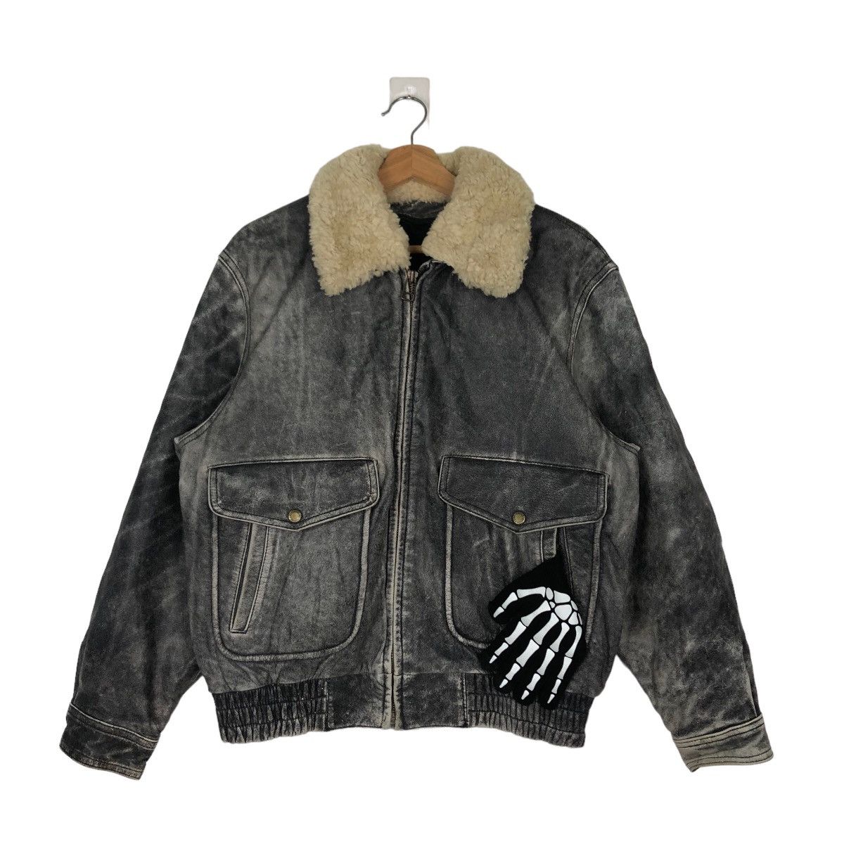 Buzz Rickson's VINTAGE SOFT GENUINE BOMBER JACKET BUZZ RICKSONS DESIGN Size US L / EU 52-54 / 3 - 1 Thumbnail