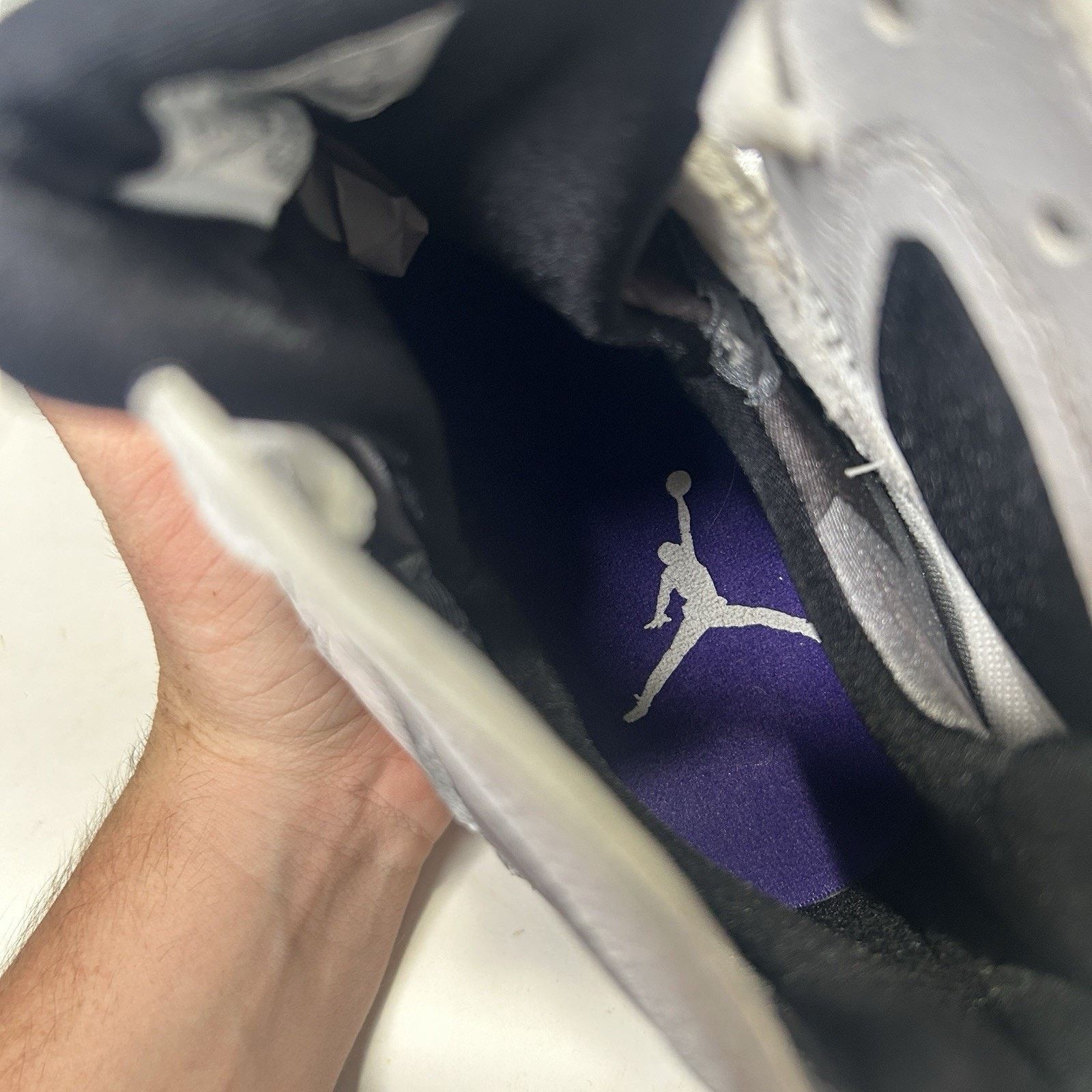 Jordan Brand Nike Air Jordan 7 VII Retro “Flint Grey Purple” (2006) Size US 13 / EU 46 - 9 Thumbnail
