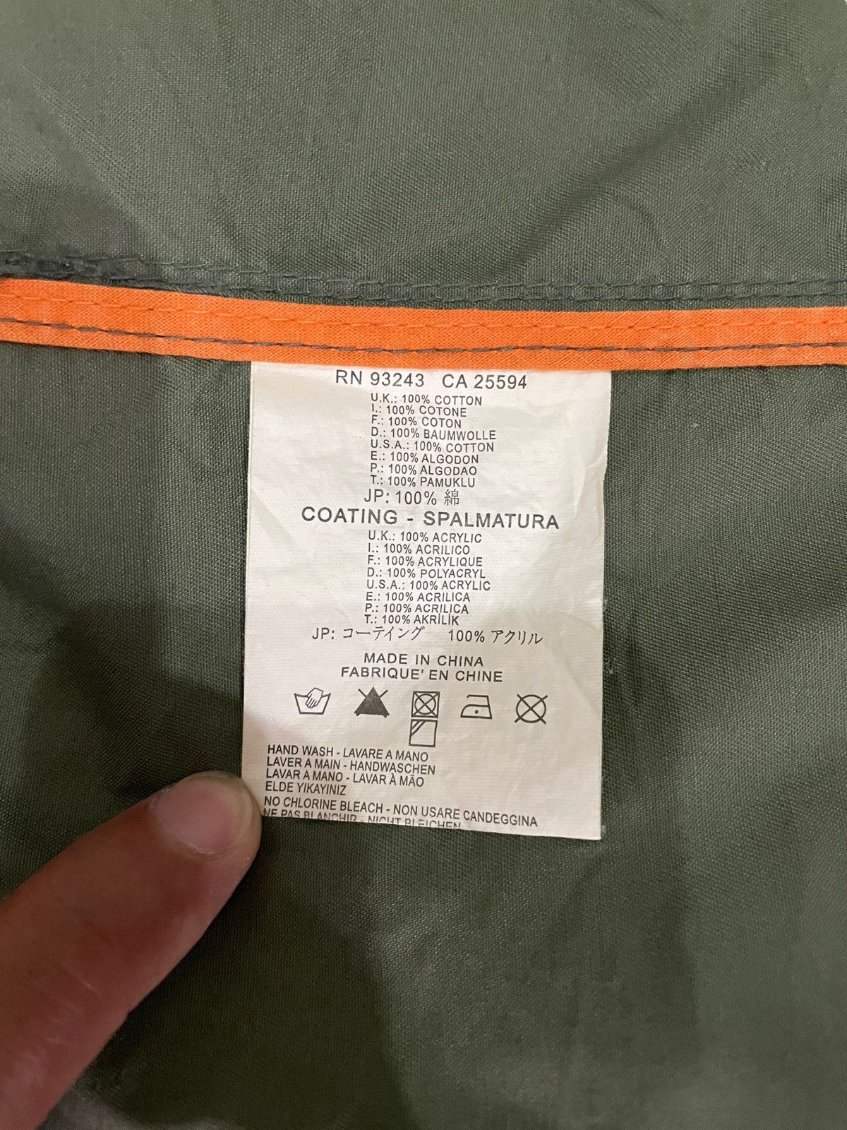 Diesel Vintage 90s Diesel Hooded Spalmatura Water Resistance Jacket Size US XL / EU 56 / 4 - 23 Thumbnail