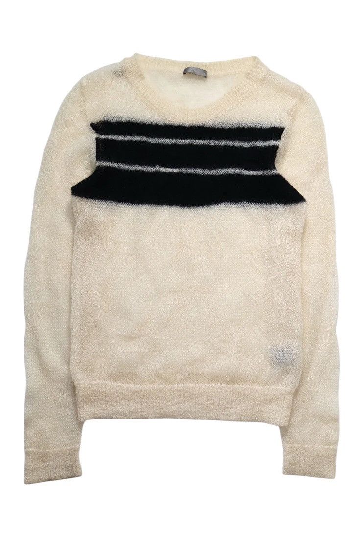 Dior Dior Homme AW07 Navigate Mohair Knit Sweater | Grailed