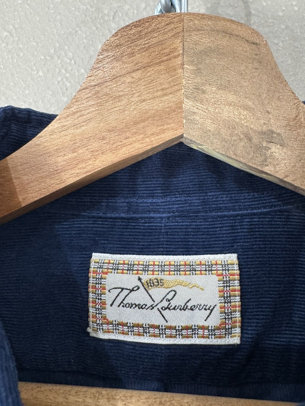 Burberry Vintage Thomas Burberry corduroy rare Shirt Size US M / EU 48-50 / 2 - 3 Thumbnail