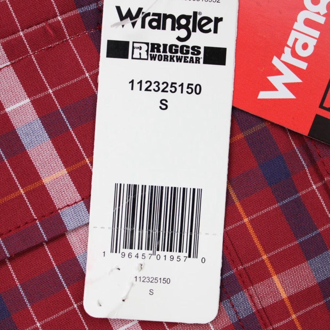 Wrangler Wrangler Riggs Flex Workwear Shirt Mens Small Red Plaid Button-Up NWT Size US S / EU 44-46 / 1 - 6 Thumbnail
