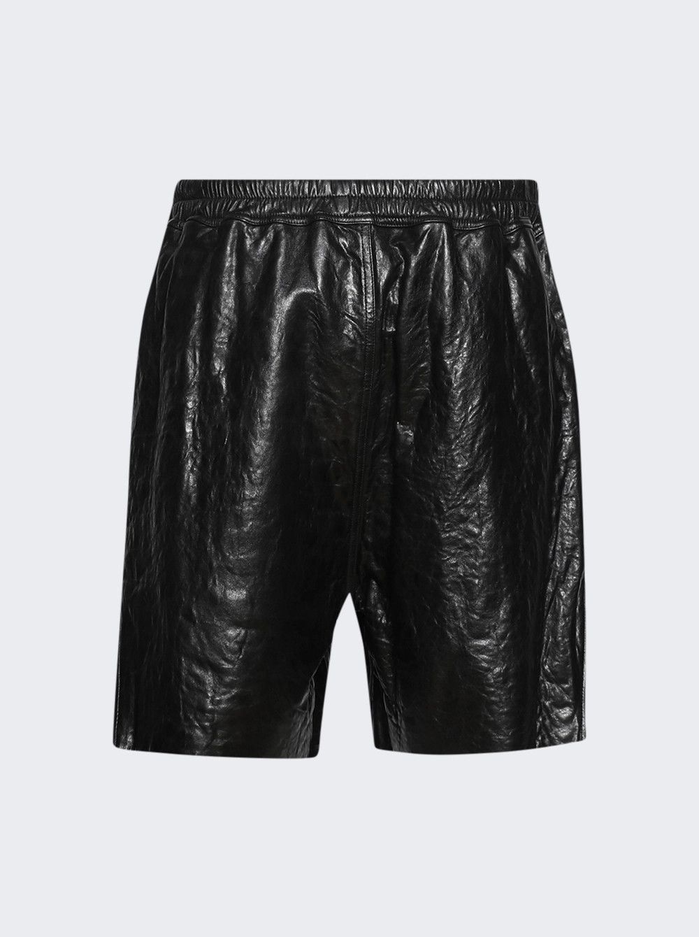 Rick Owens o1mle0426 Pelle Shorts Boxers in Black Size 30" / US 8 / IT 44 - 2 Thumbnail