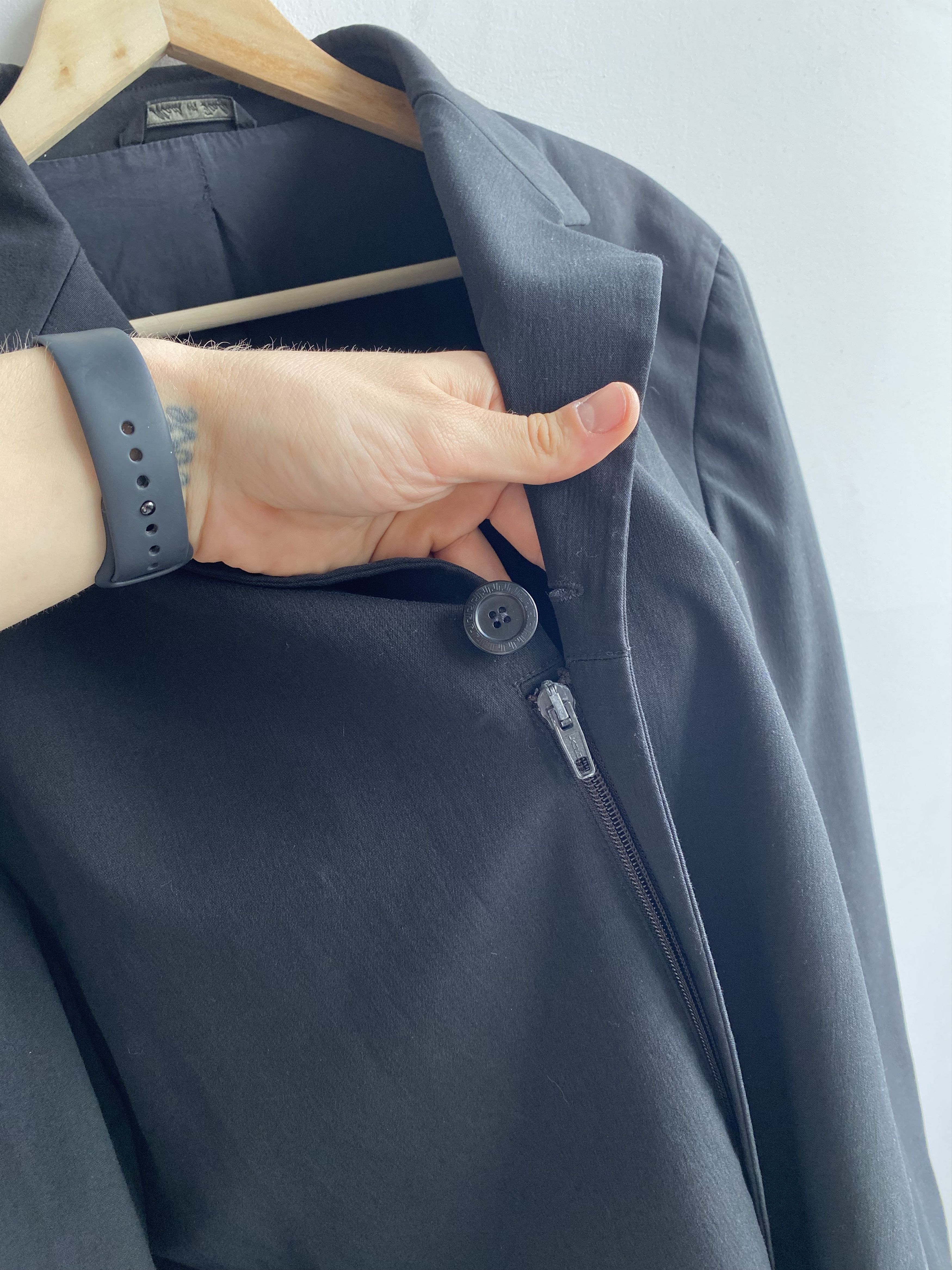 Versace Versace 90s Classic V2 Zip Blazer Size 48L - 10 Thumbnail