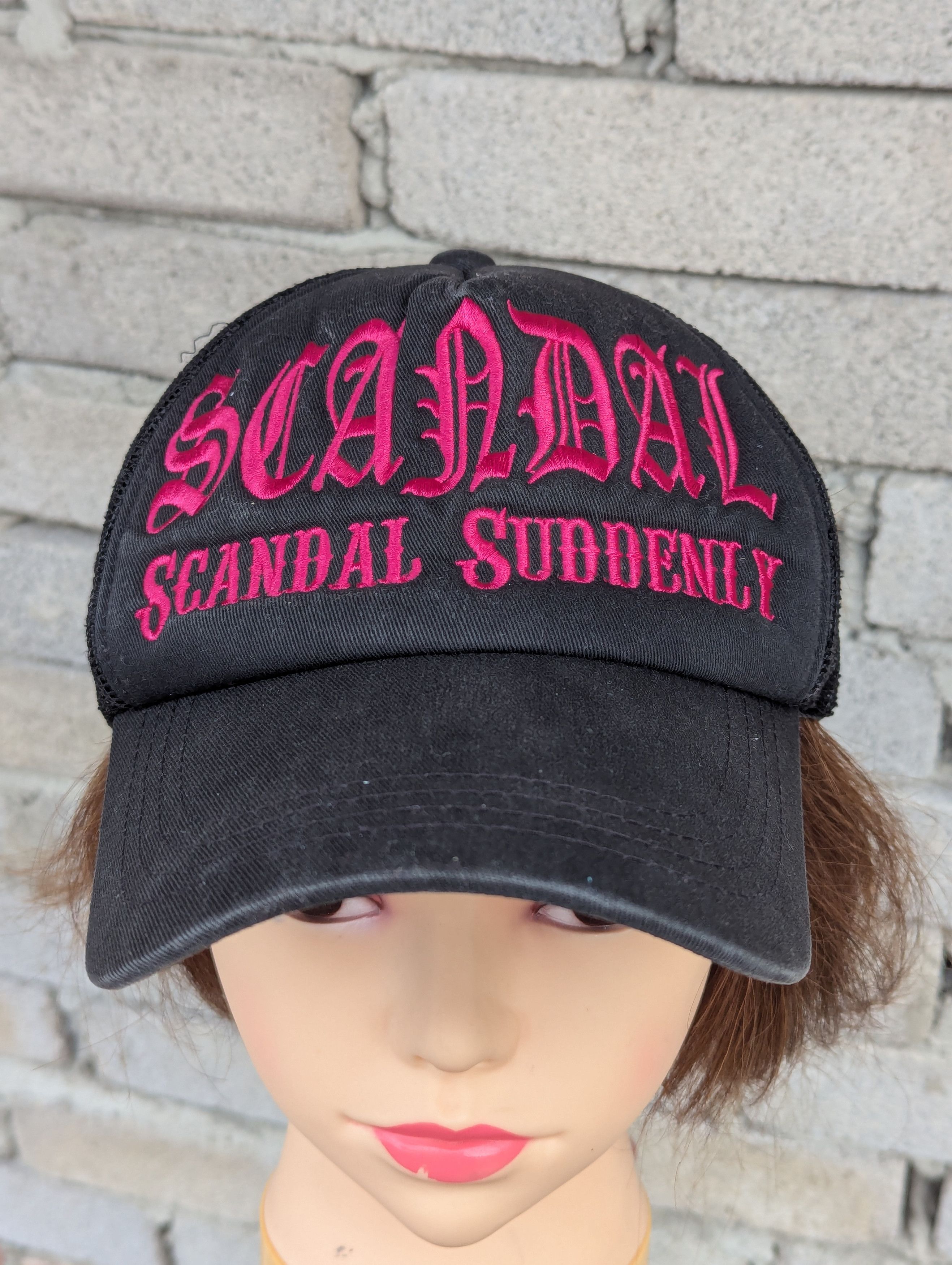 Japanese Brand Scandal Scandal Suddenly Japanese Rock Punk Band Trucker Hat Size ONE SIZE - 1 Thumbnail