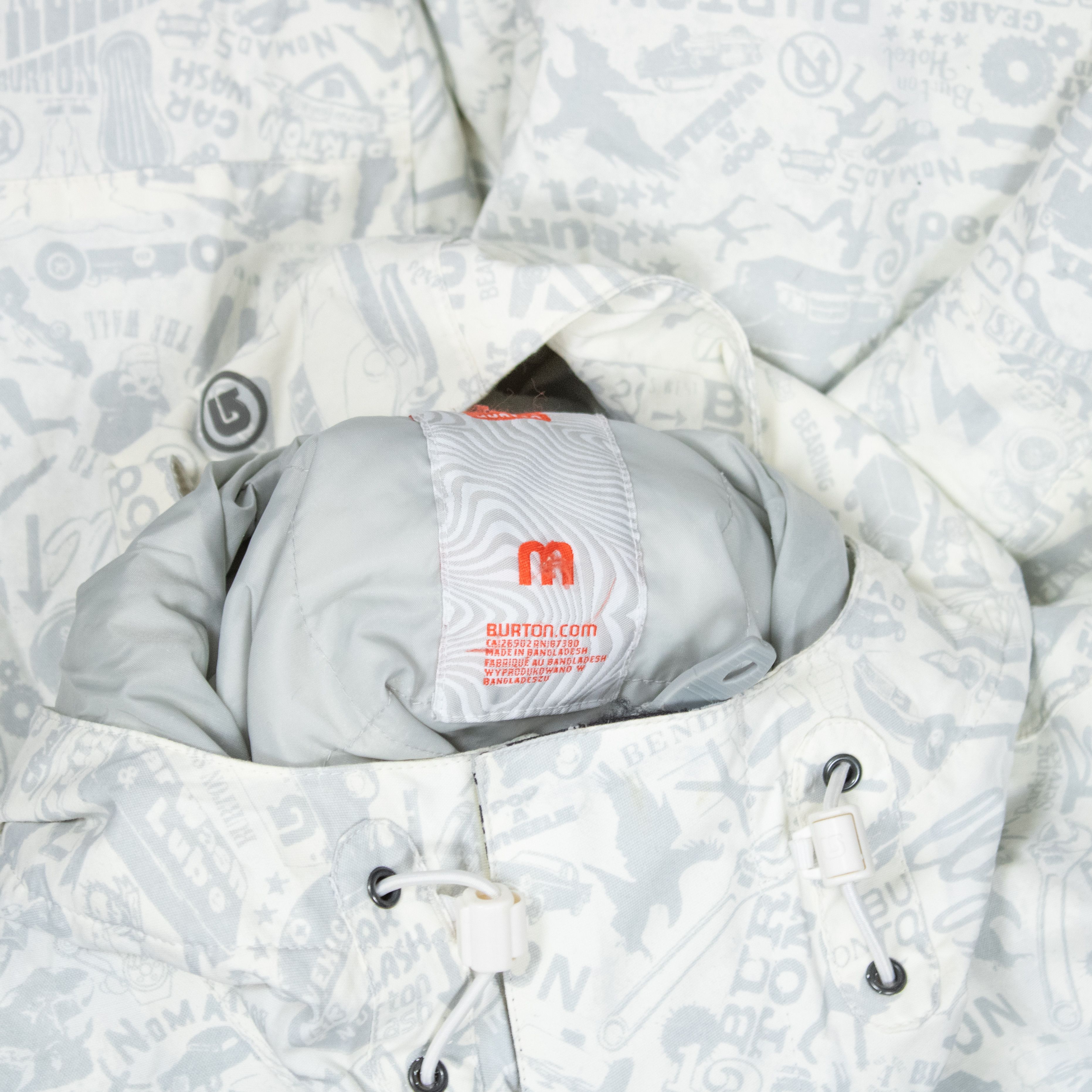 Burton Vintage Y2K 2000's Burton AOP Graphic Snowboard Jacket Size US M / EU 48-50 / 2 - 6 Thumbnail